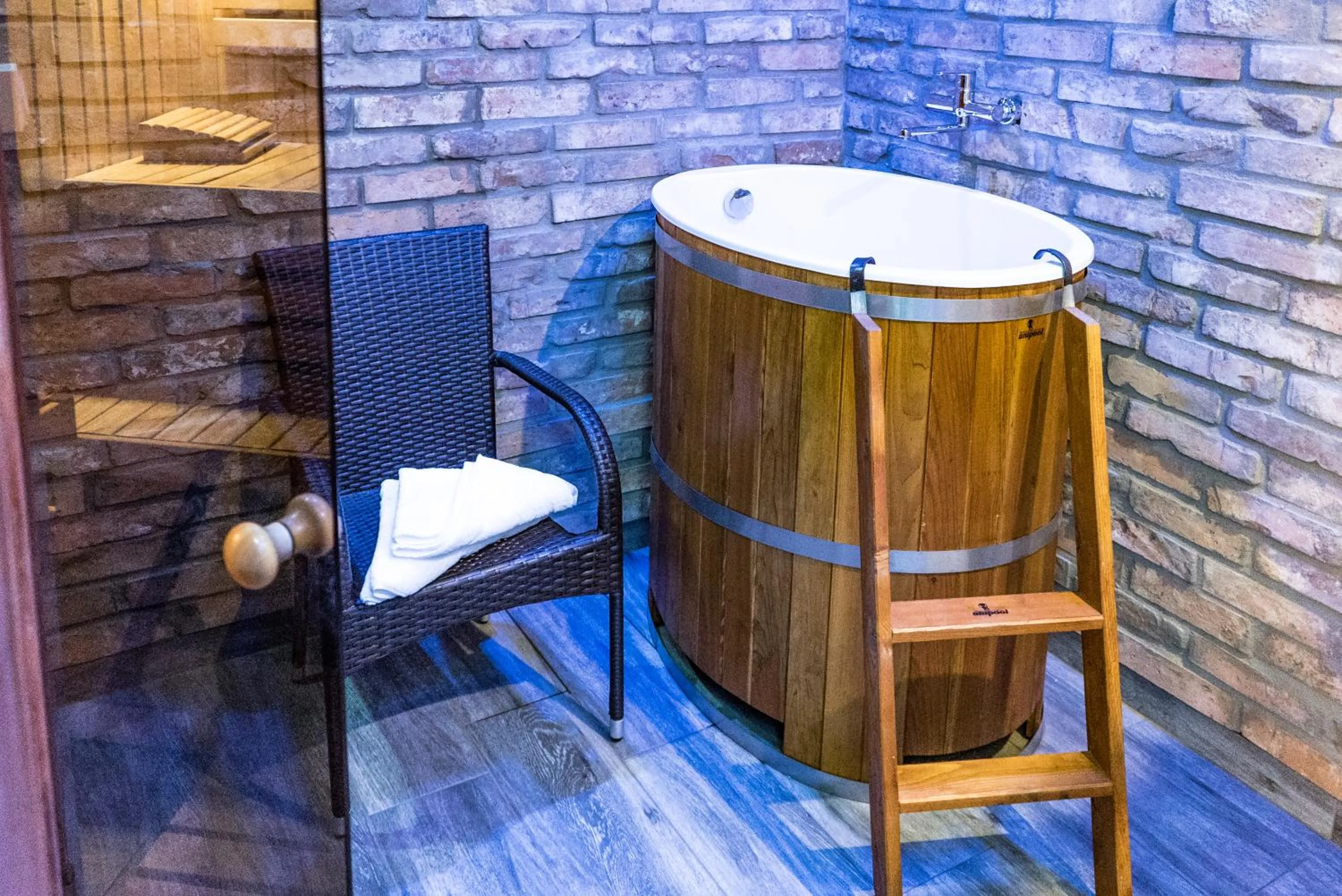 Sauna in Hotel Wenecki