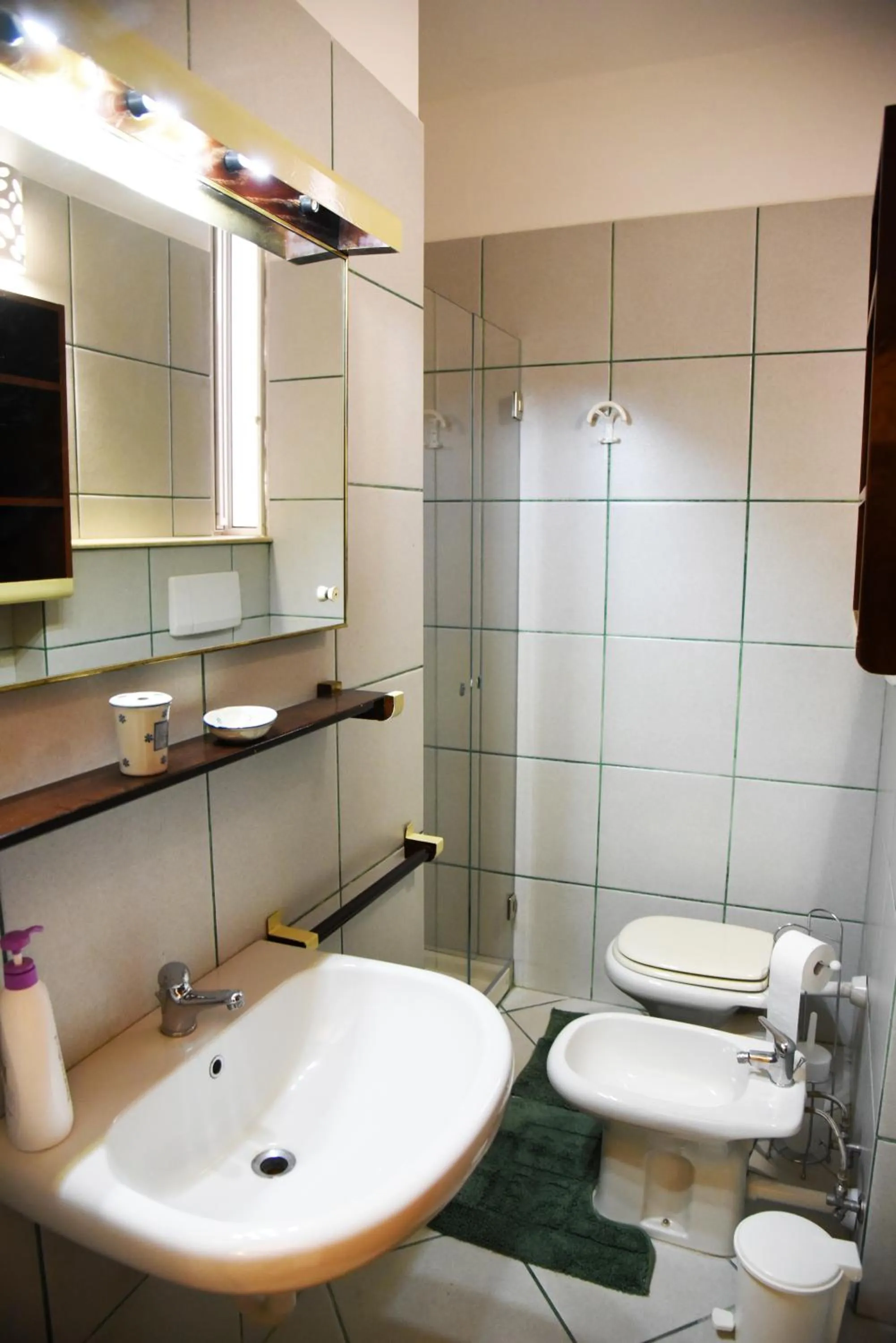 Bathroom in B&B Al Vecchio Glicine