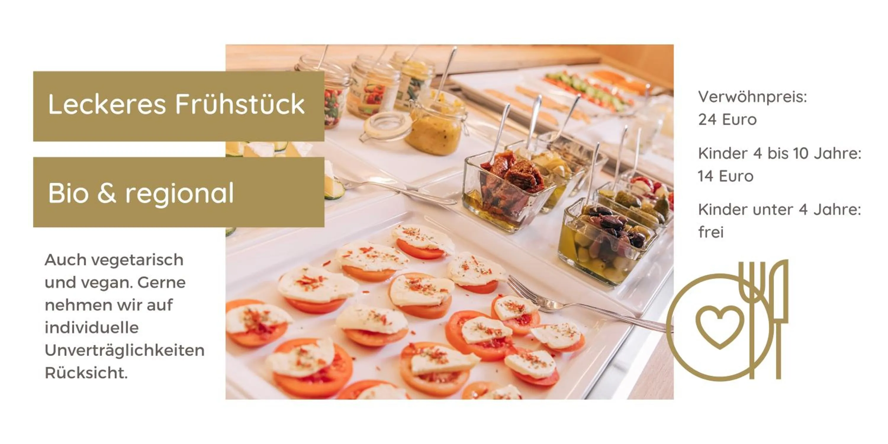 Breakfast in Biohotel Kunstquartier