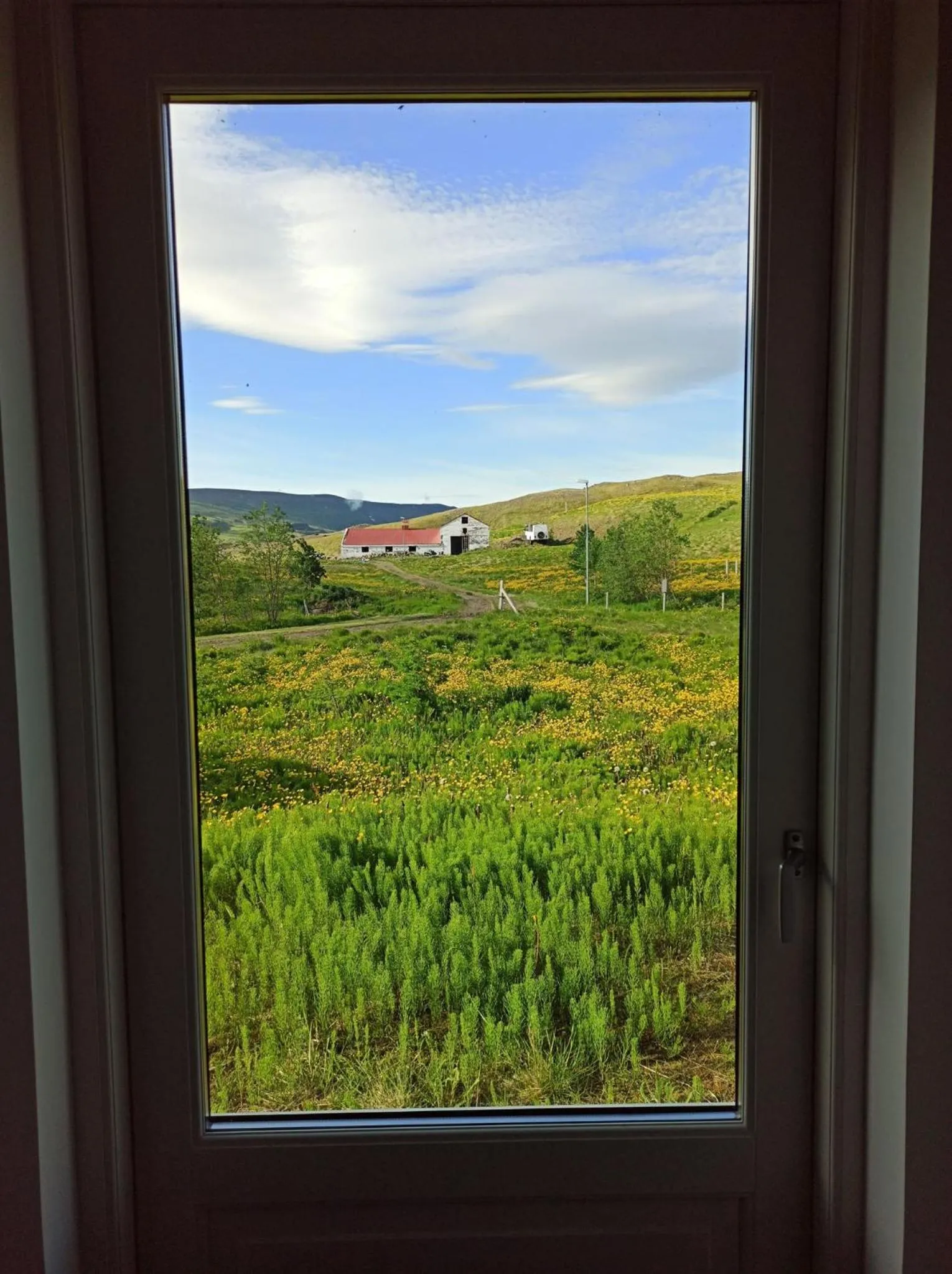 Natural landscape in Engimyri Lodge