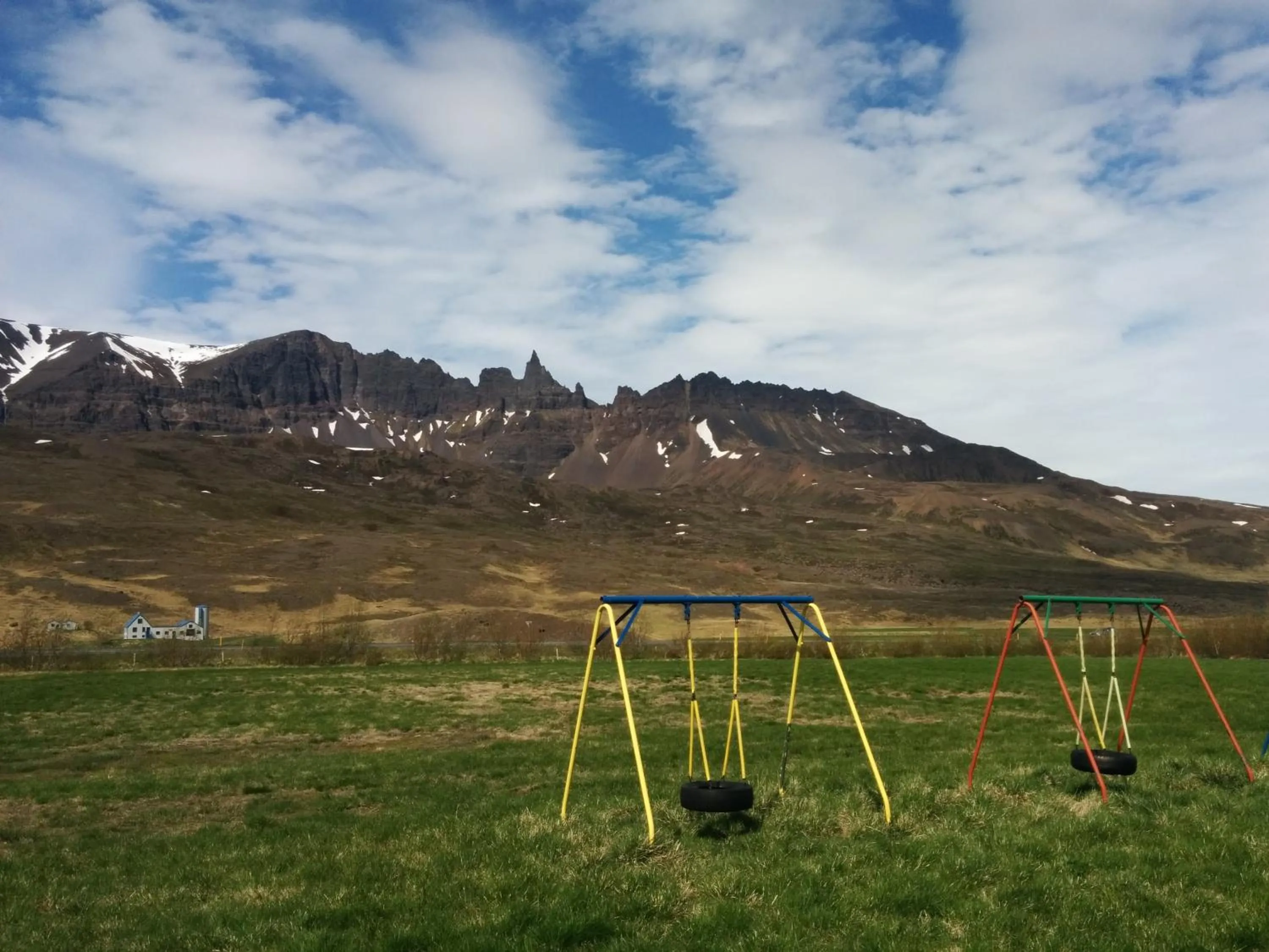 Children play ground in Engimyri Lodge