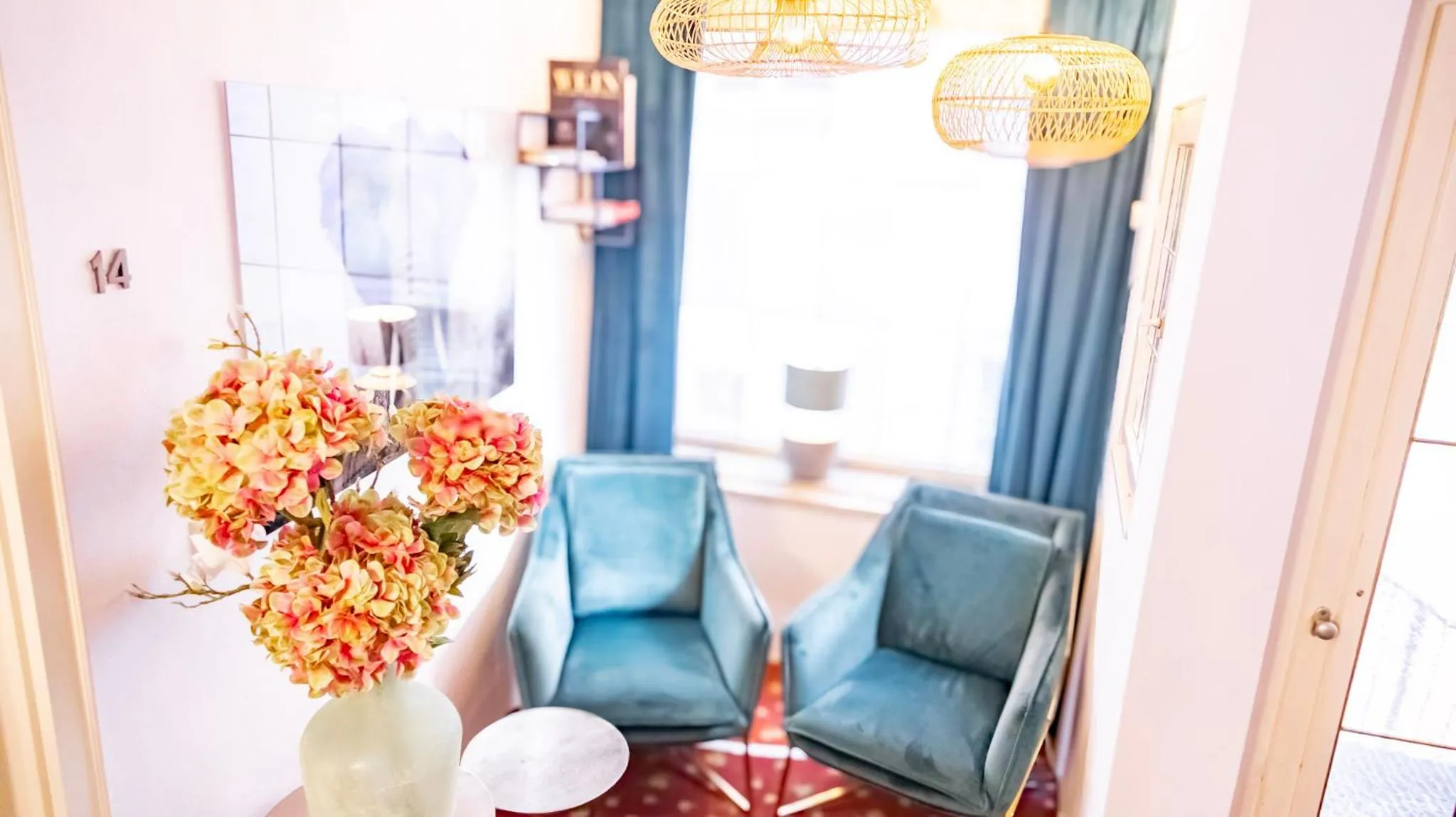 Decorative detail in Hotel Löwen-Weinstube