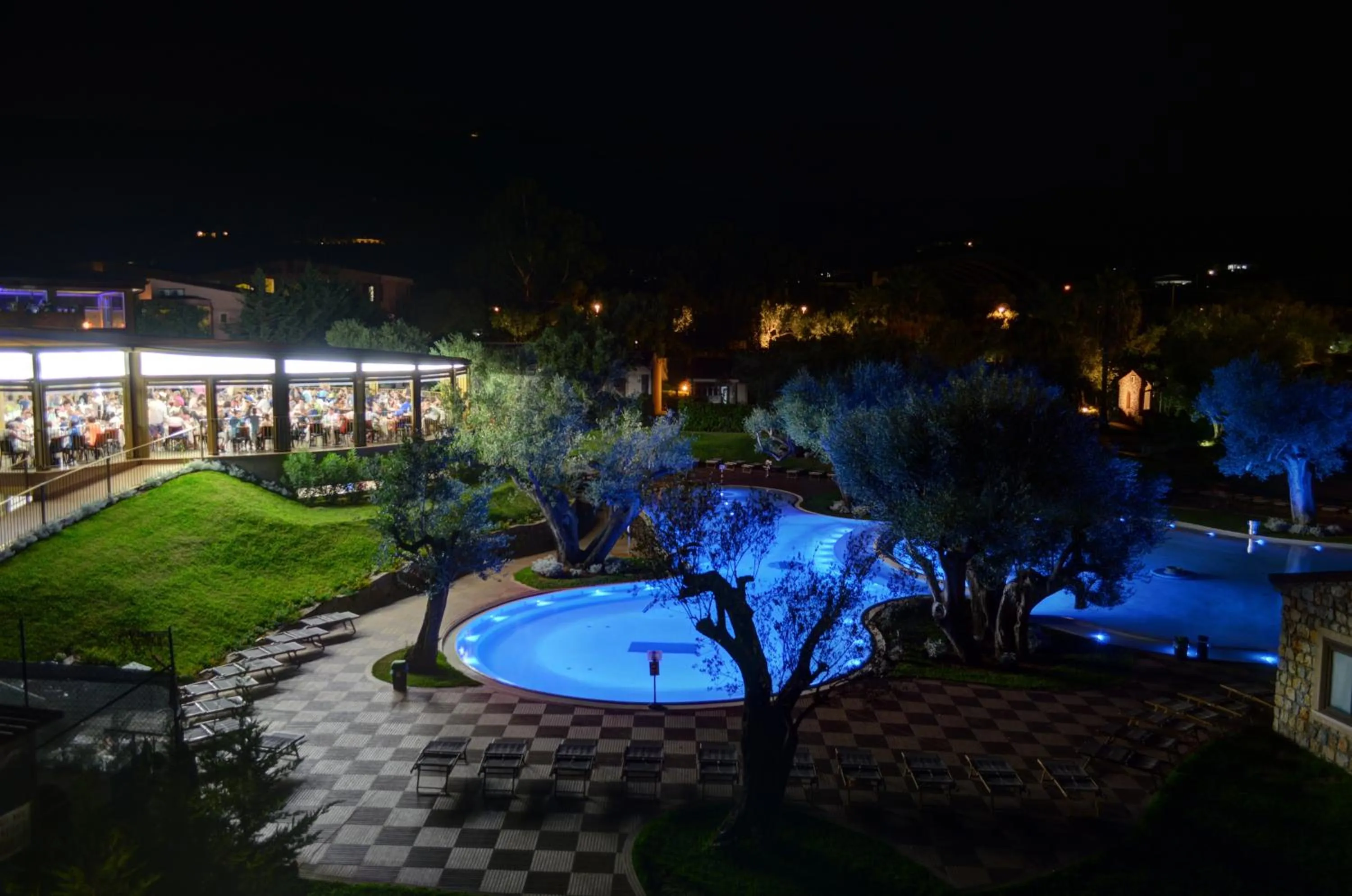 Night in Villaggio Blue Marine