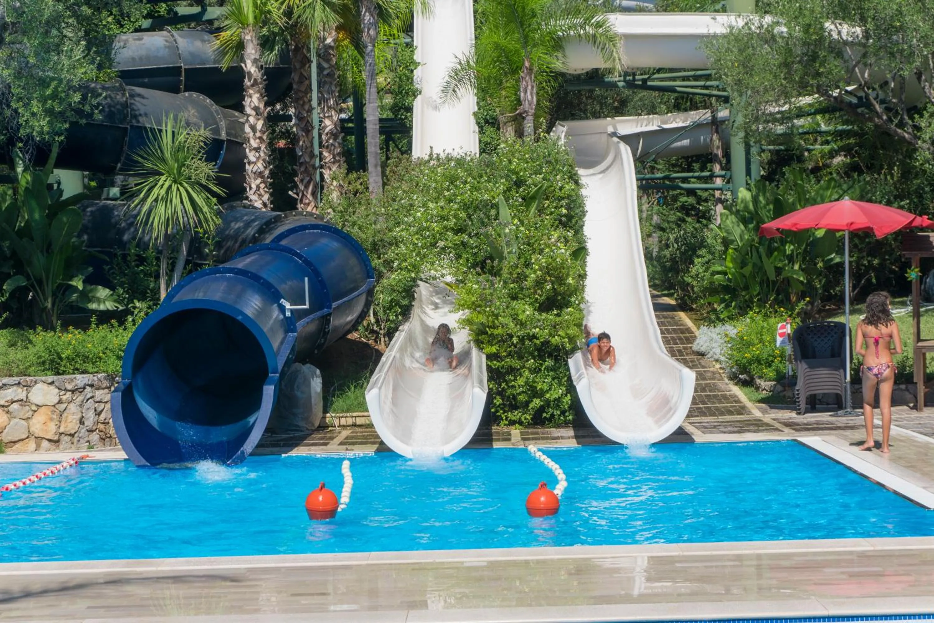 Pool view in Villaggio Blue Marine