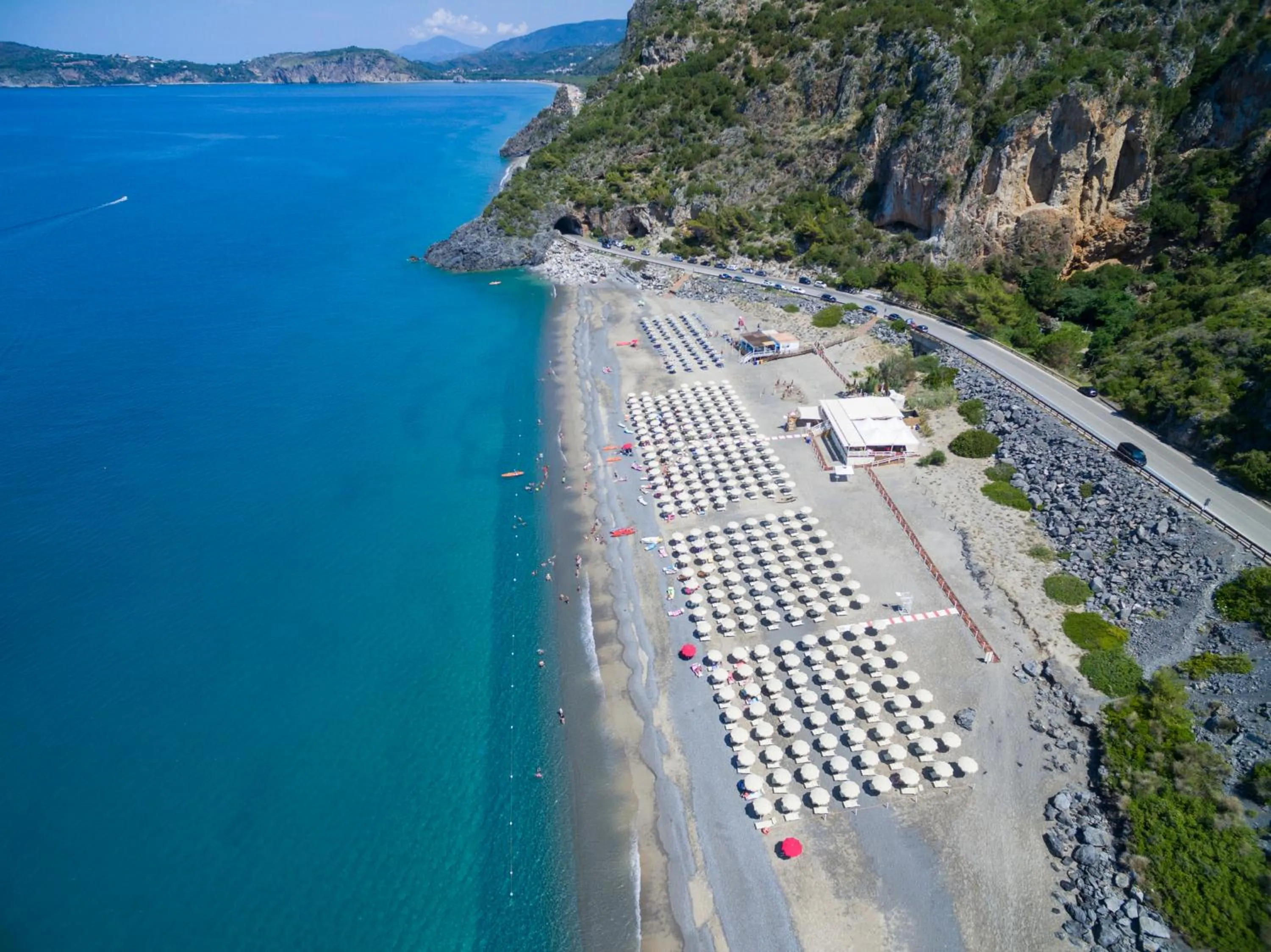 Beach in Villaggio Blue Marine