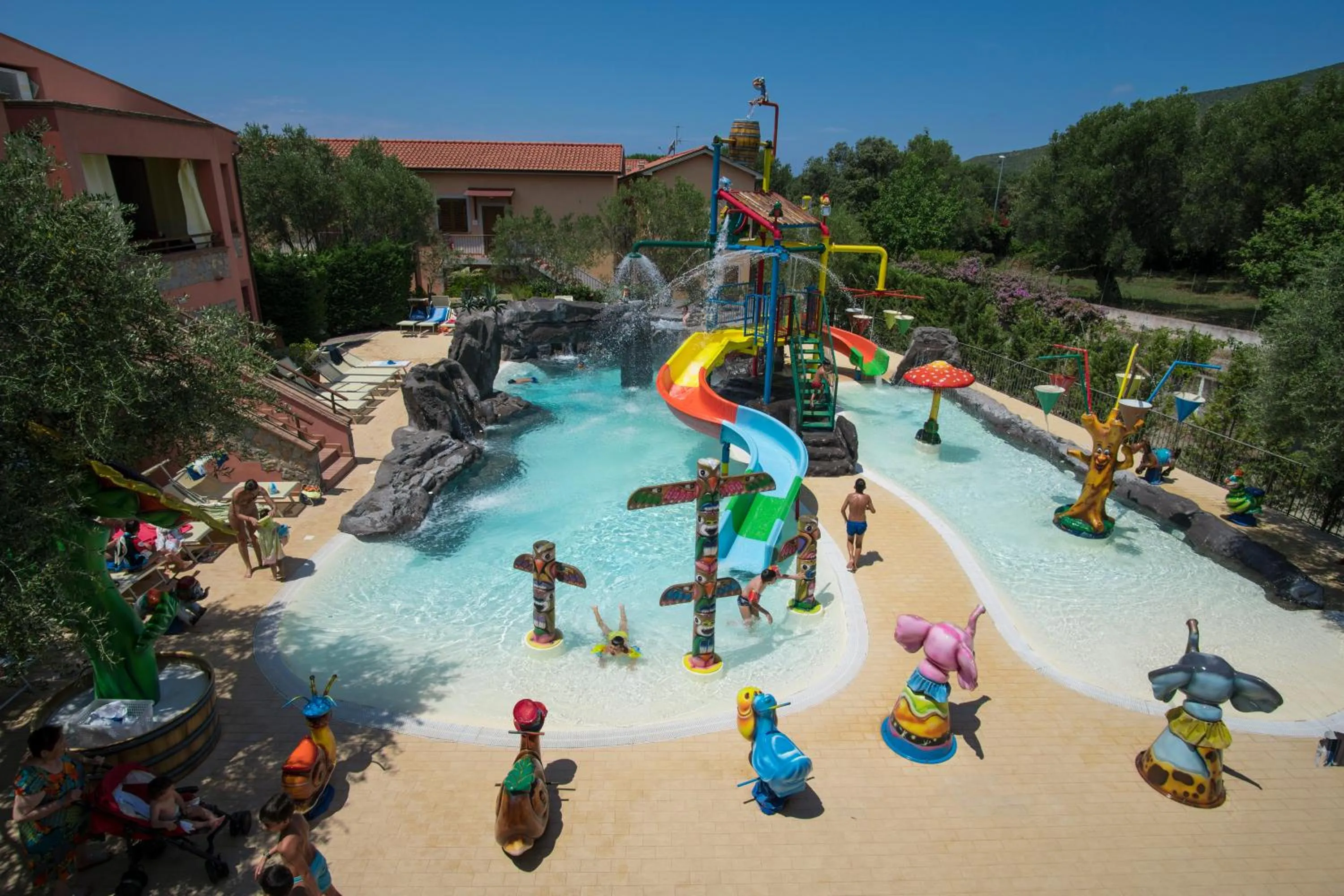 Children play ground in Villaggio Blue Marine