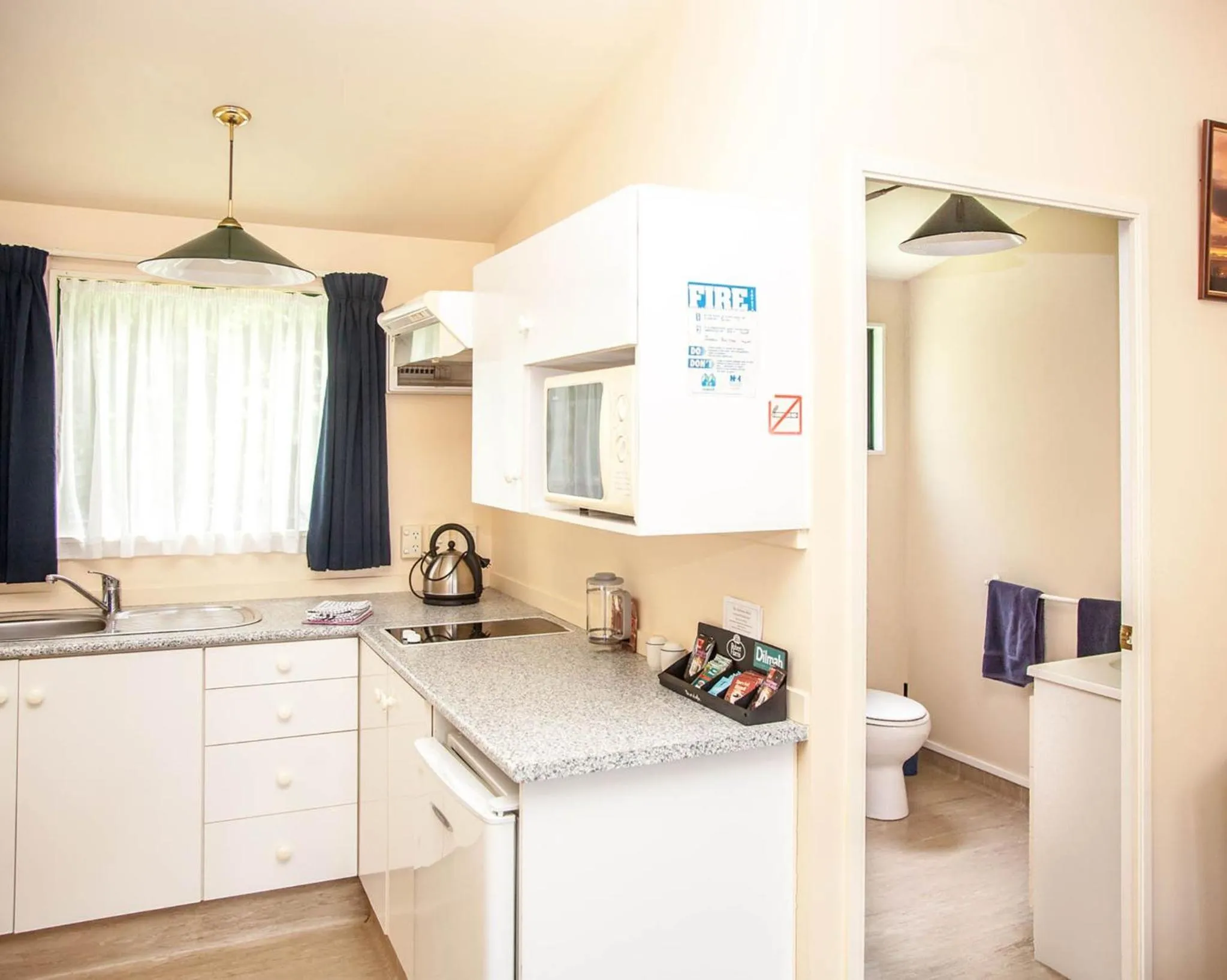 Bathroom in Goldmine Motel