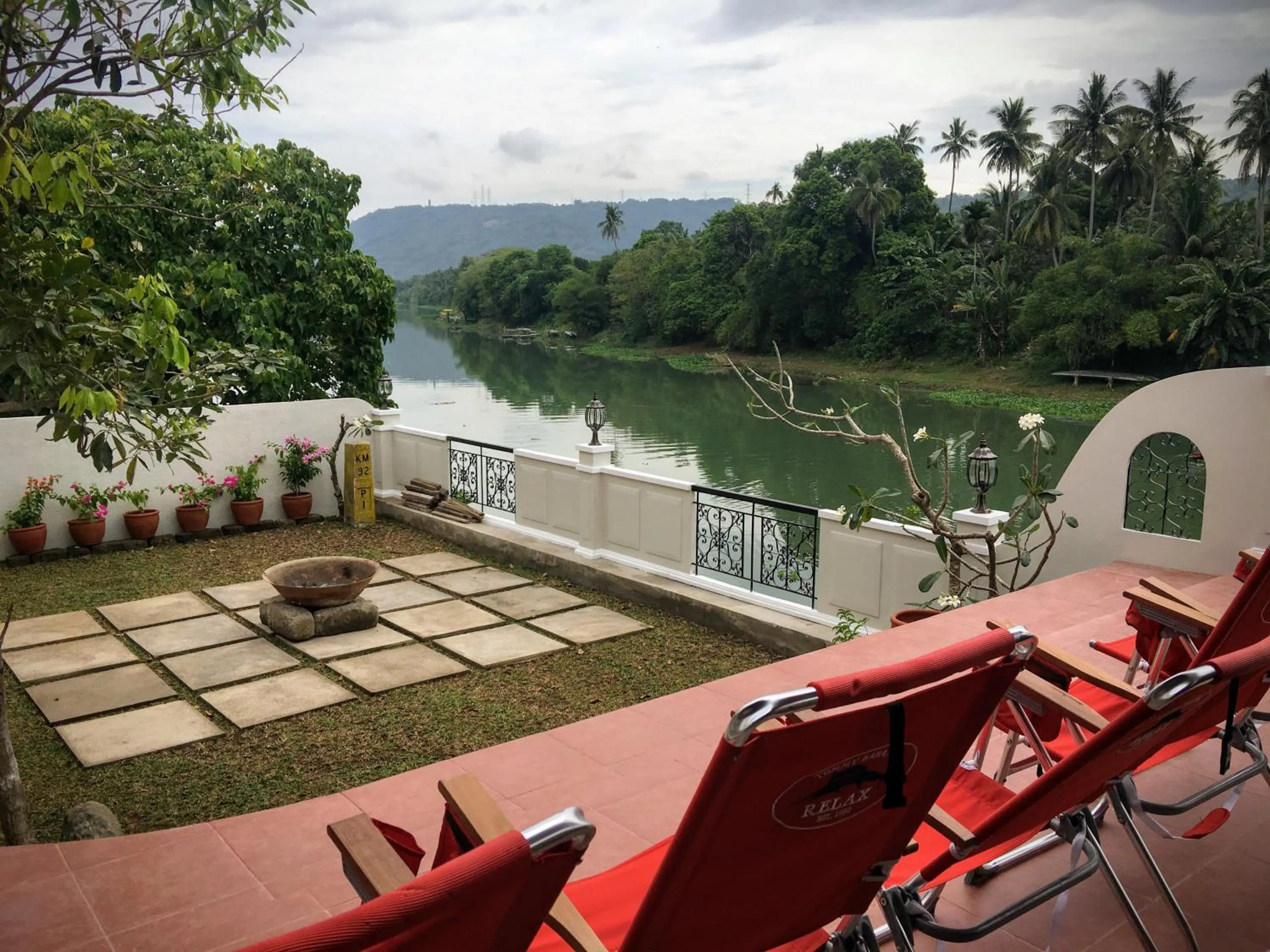 Patio in Casa Marina Bed and Breakfast