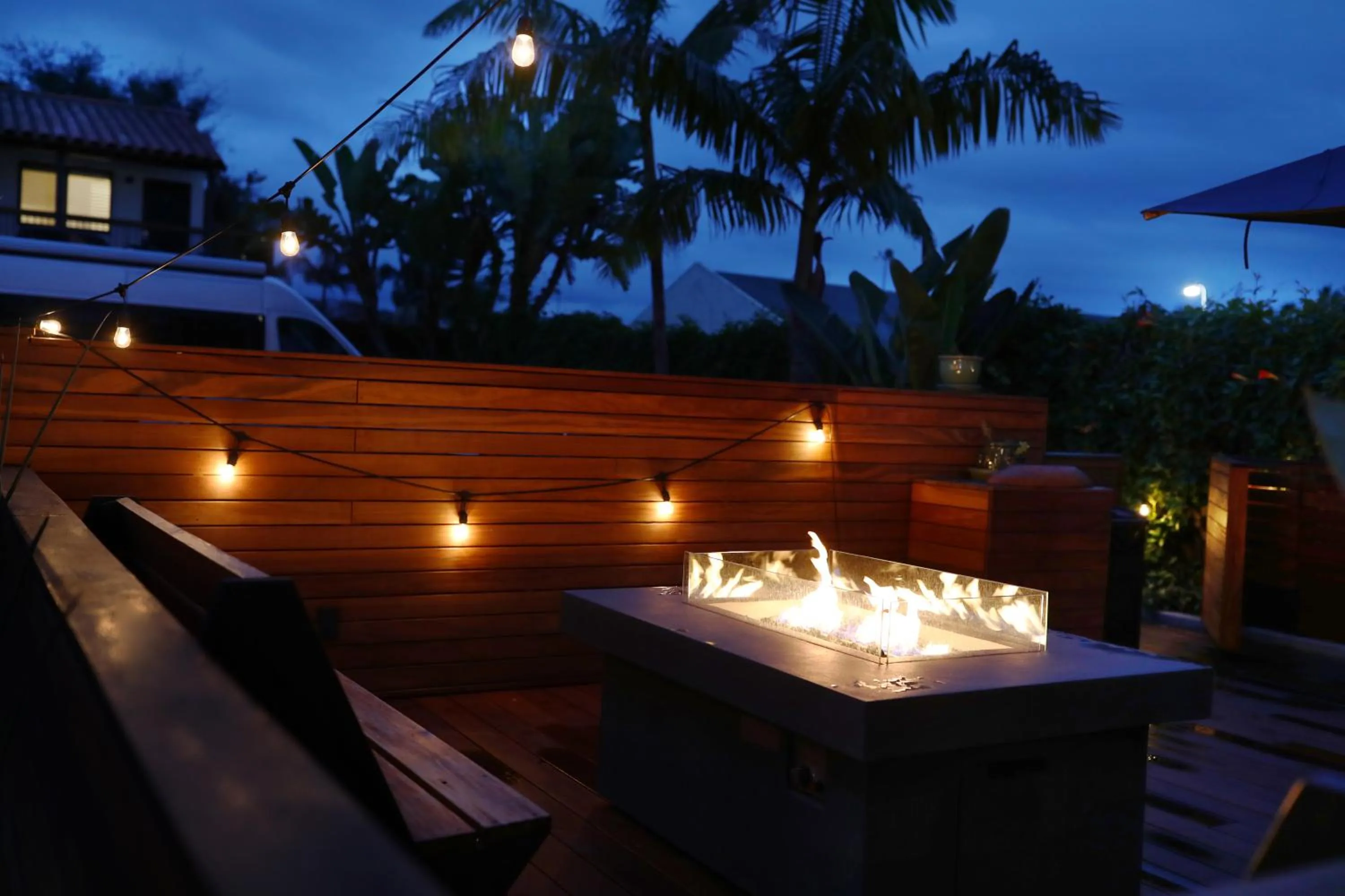 Patio in Haley Hotel