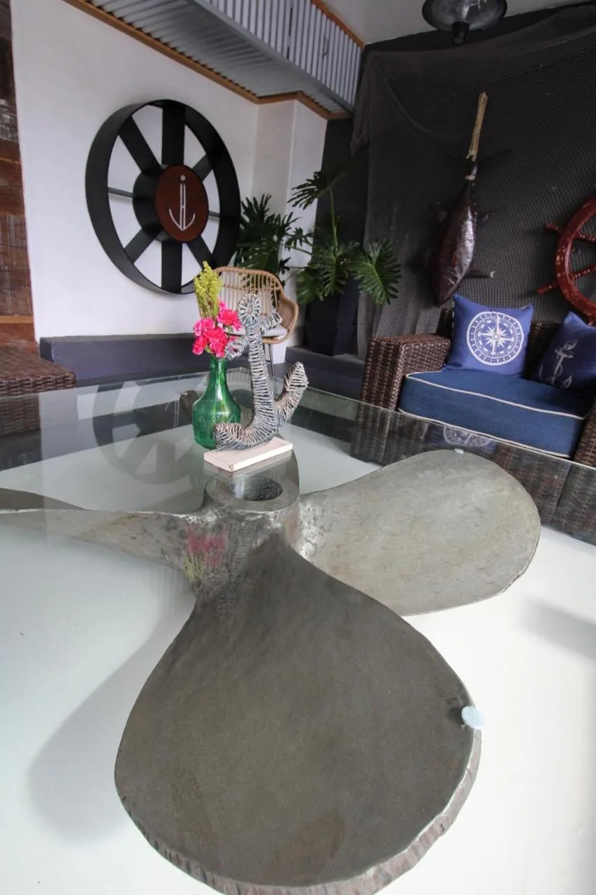 Seating area in Haley Hotel