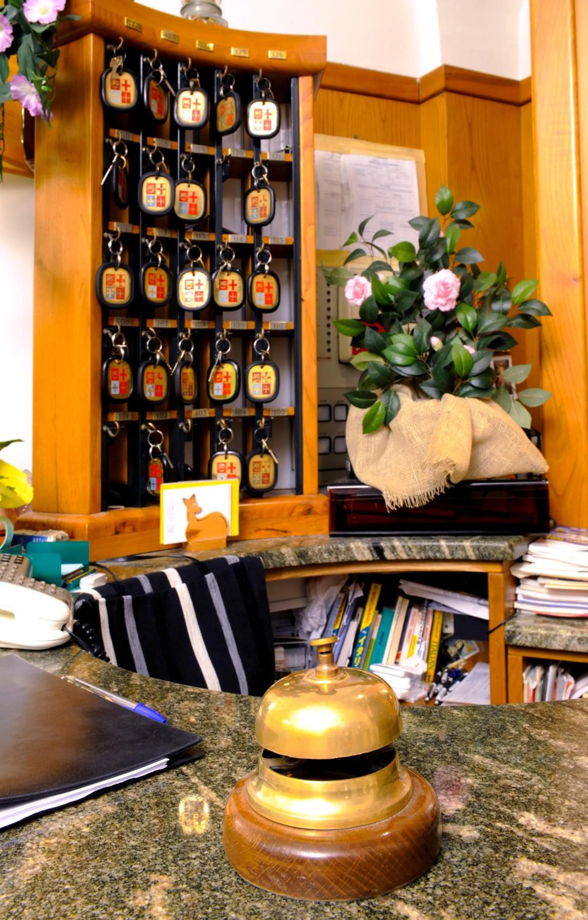 Lobby or reception in Hotel Amalfitana