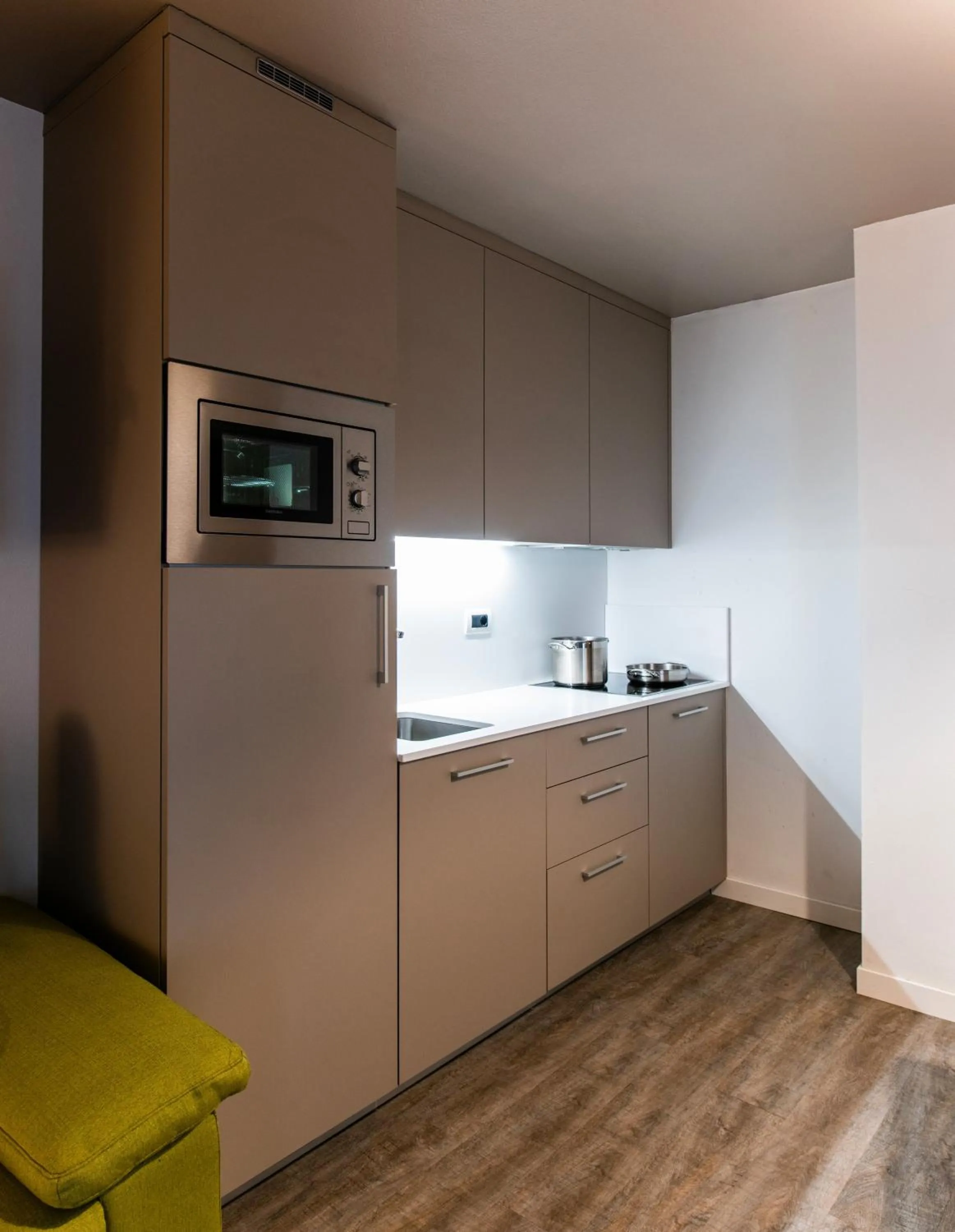Kitchen or kitchenette in Residence Contrin