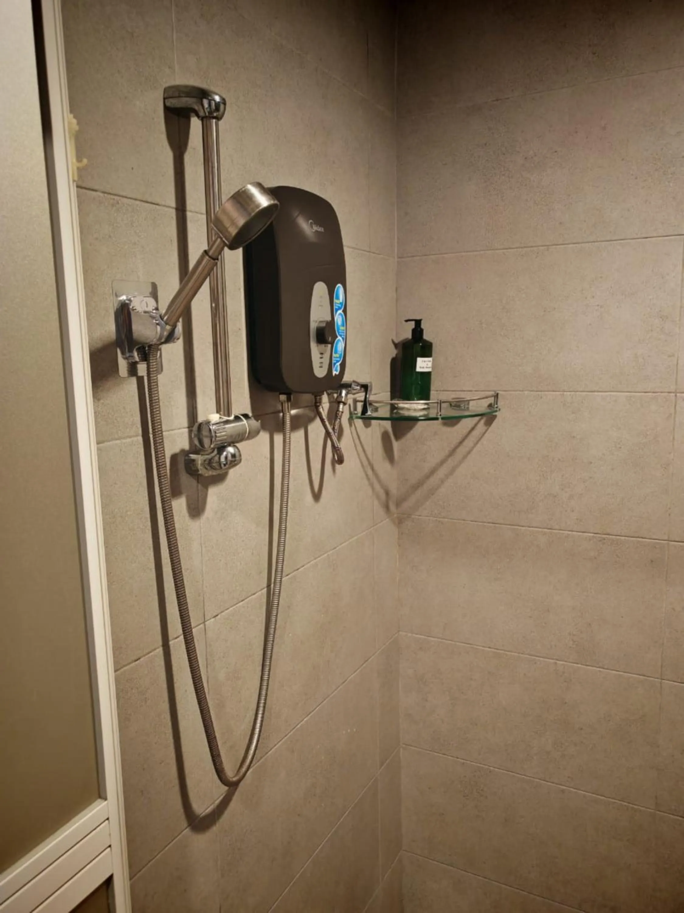 Shower in Grand FC Hotel