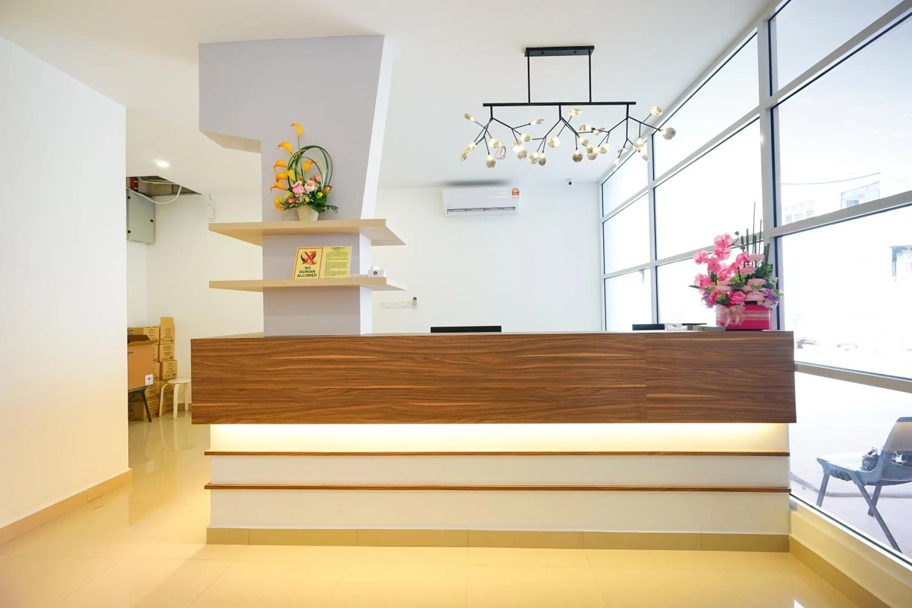 Lobby or reception in Grand FC Hotel