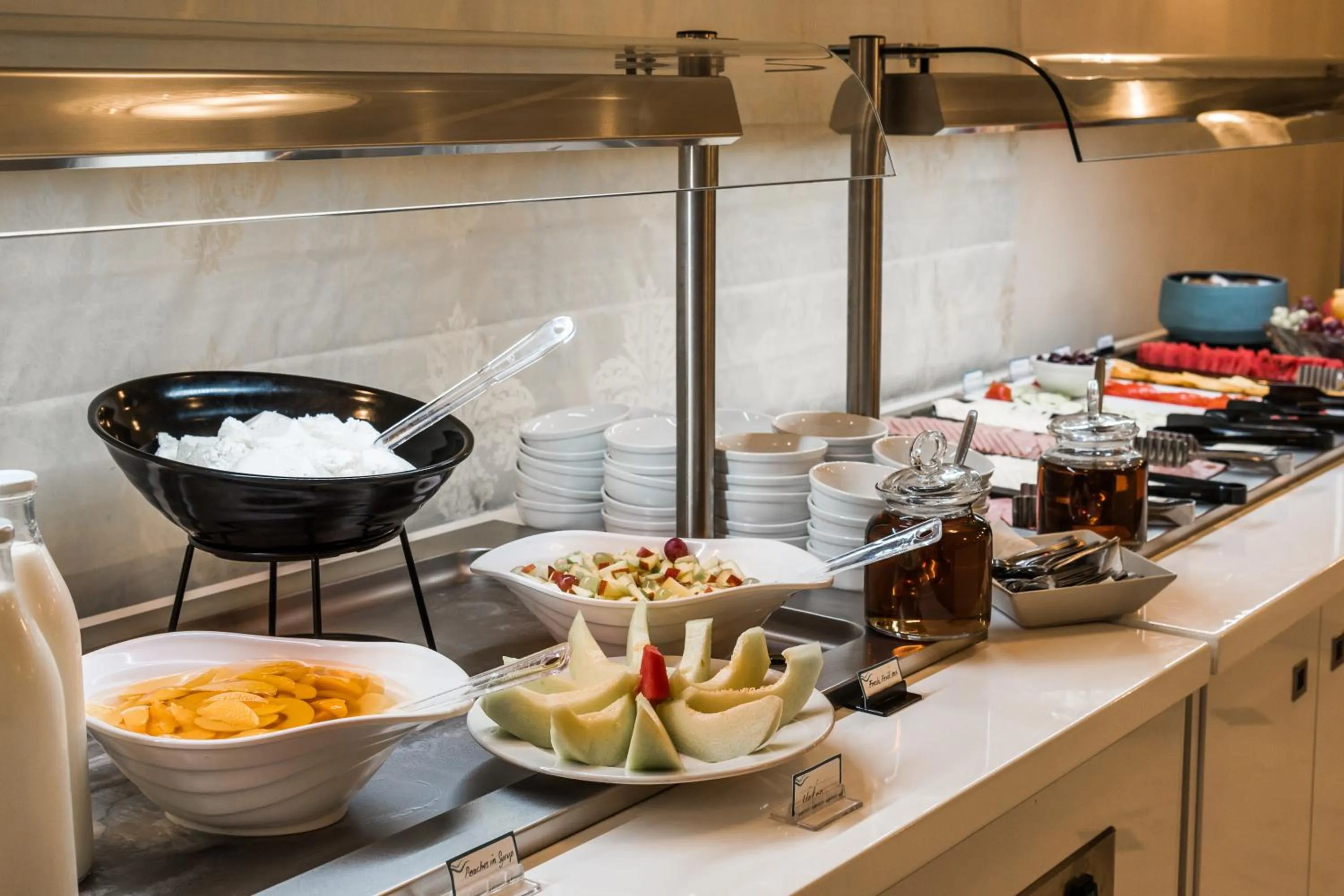 Buffet breakfast in Windmill Hotel