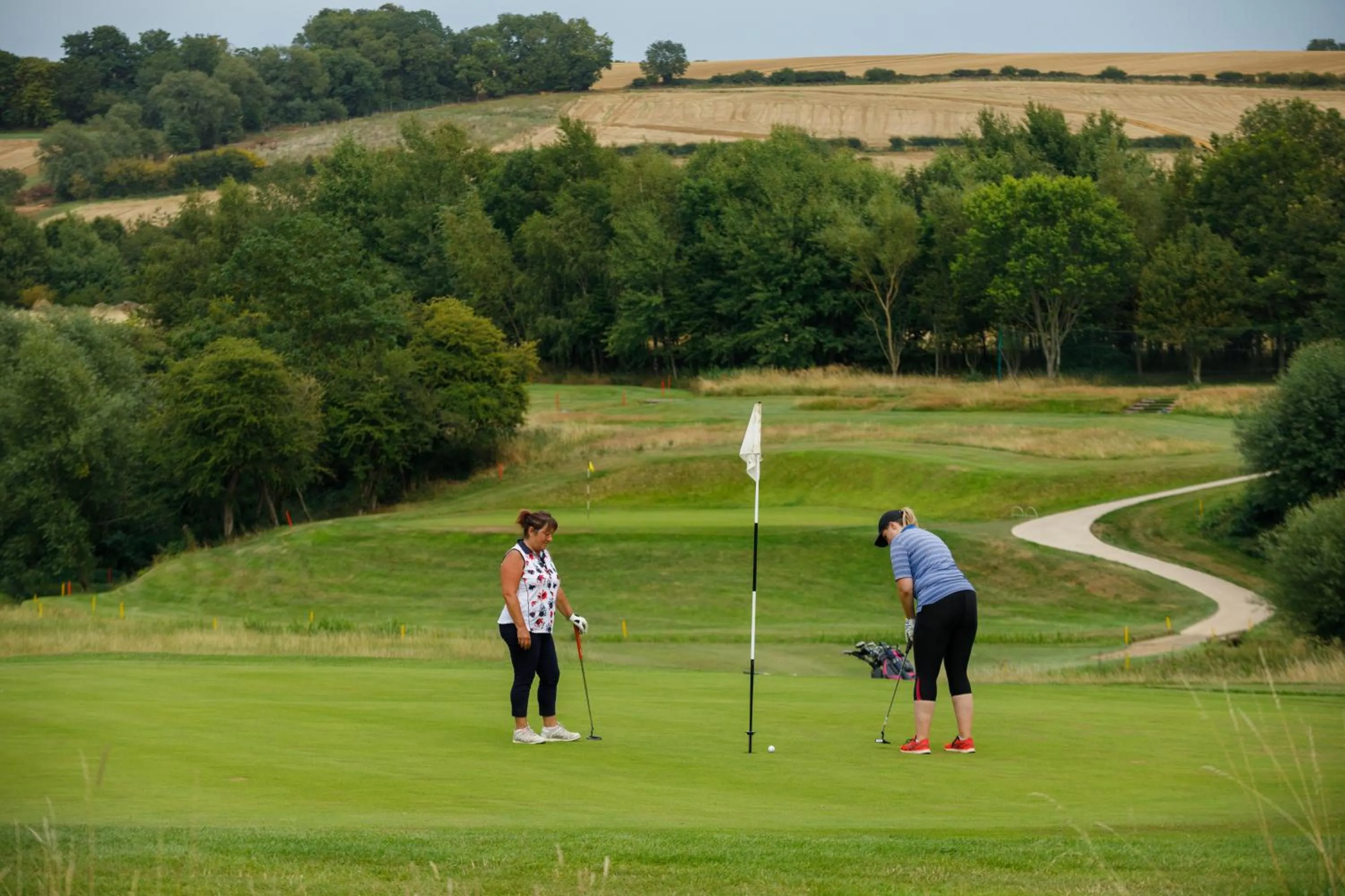 Golfcourse in Feldon Valley
