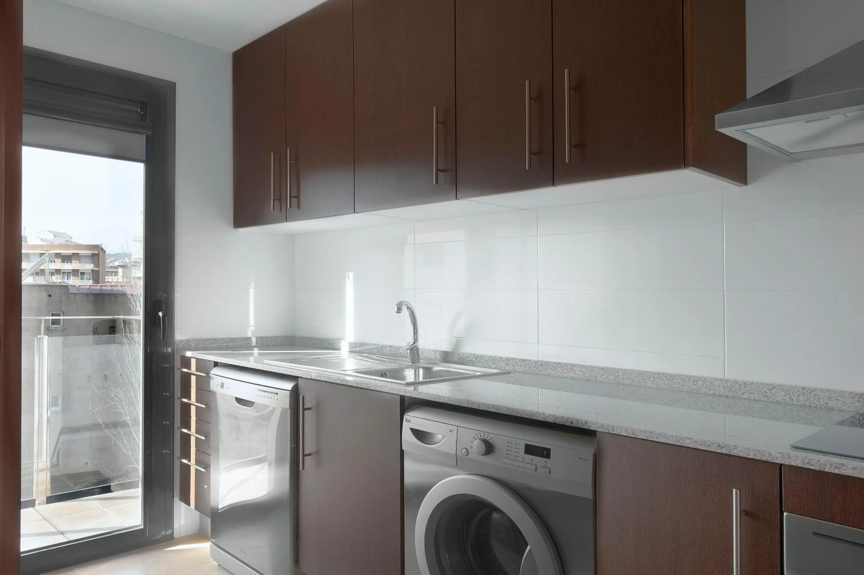 Kitchen or kitchenette in Barcelona Apartment Gran de Gràcia