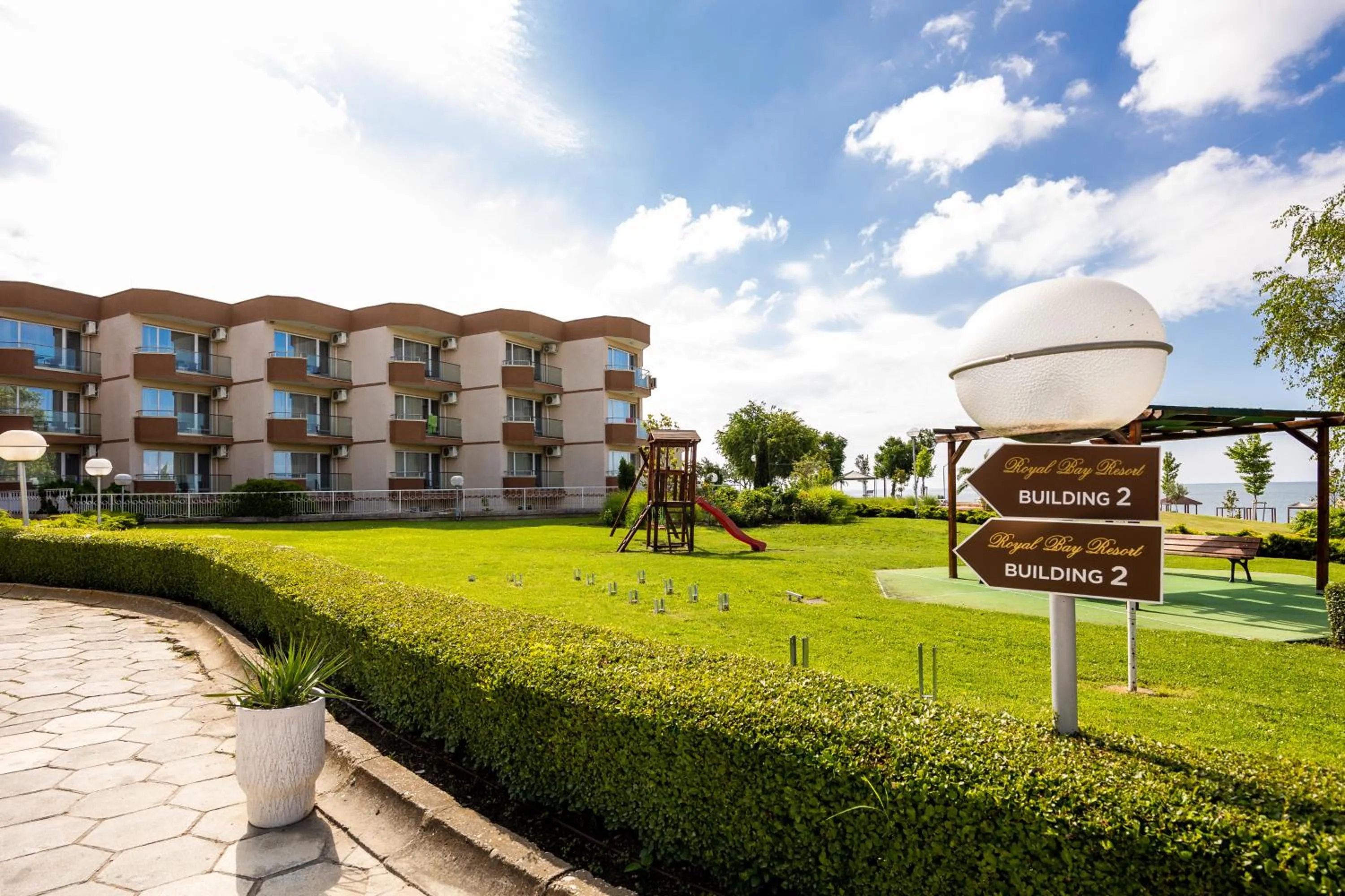 Property building in Royal Bay Resort & Aqua Park - All Inclusive and Free beach accsess