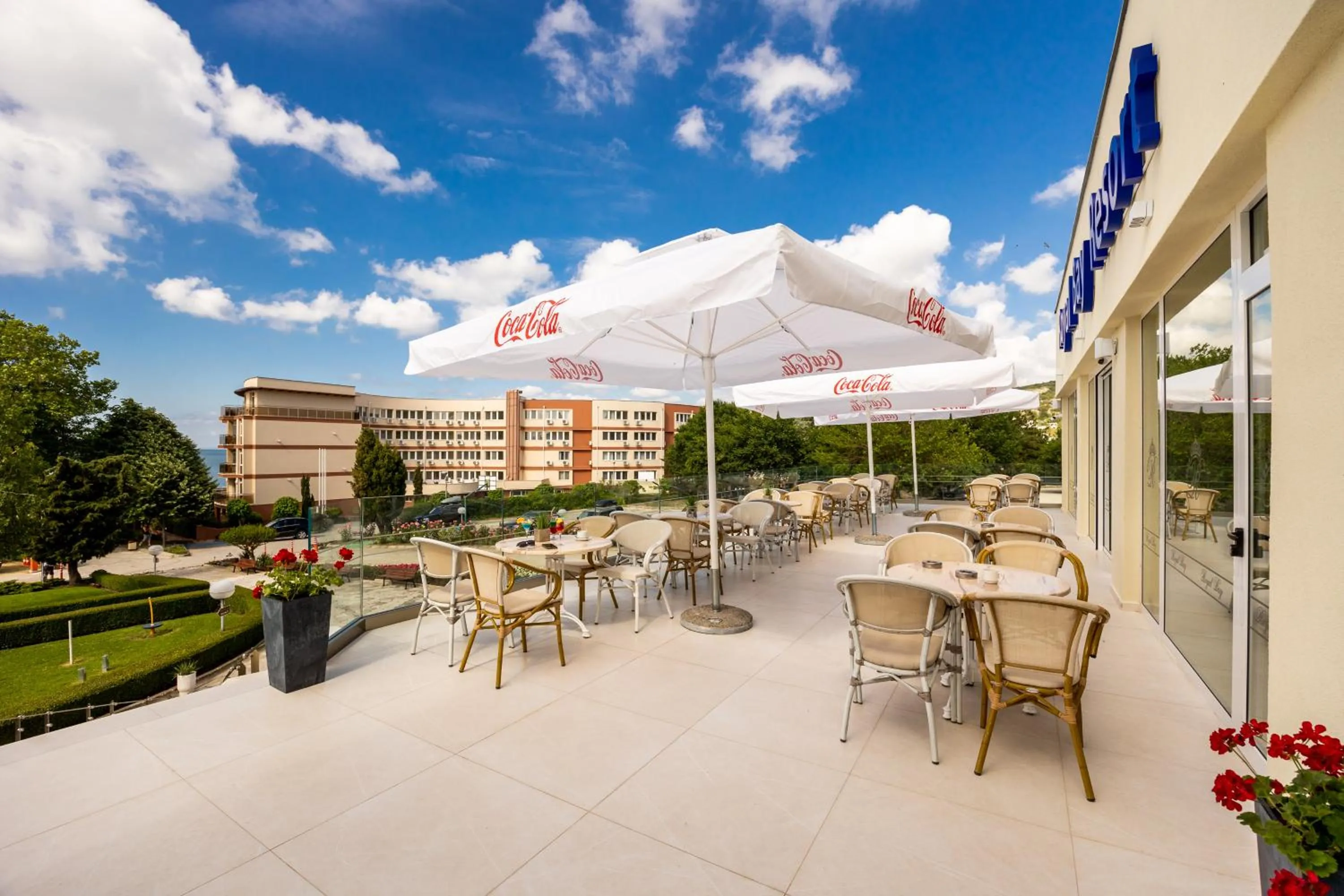 Property building in Royal Bay Resort & Aqua Park - All Inclusive and Free beach accsess