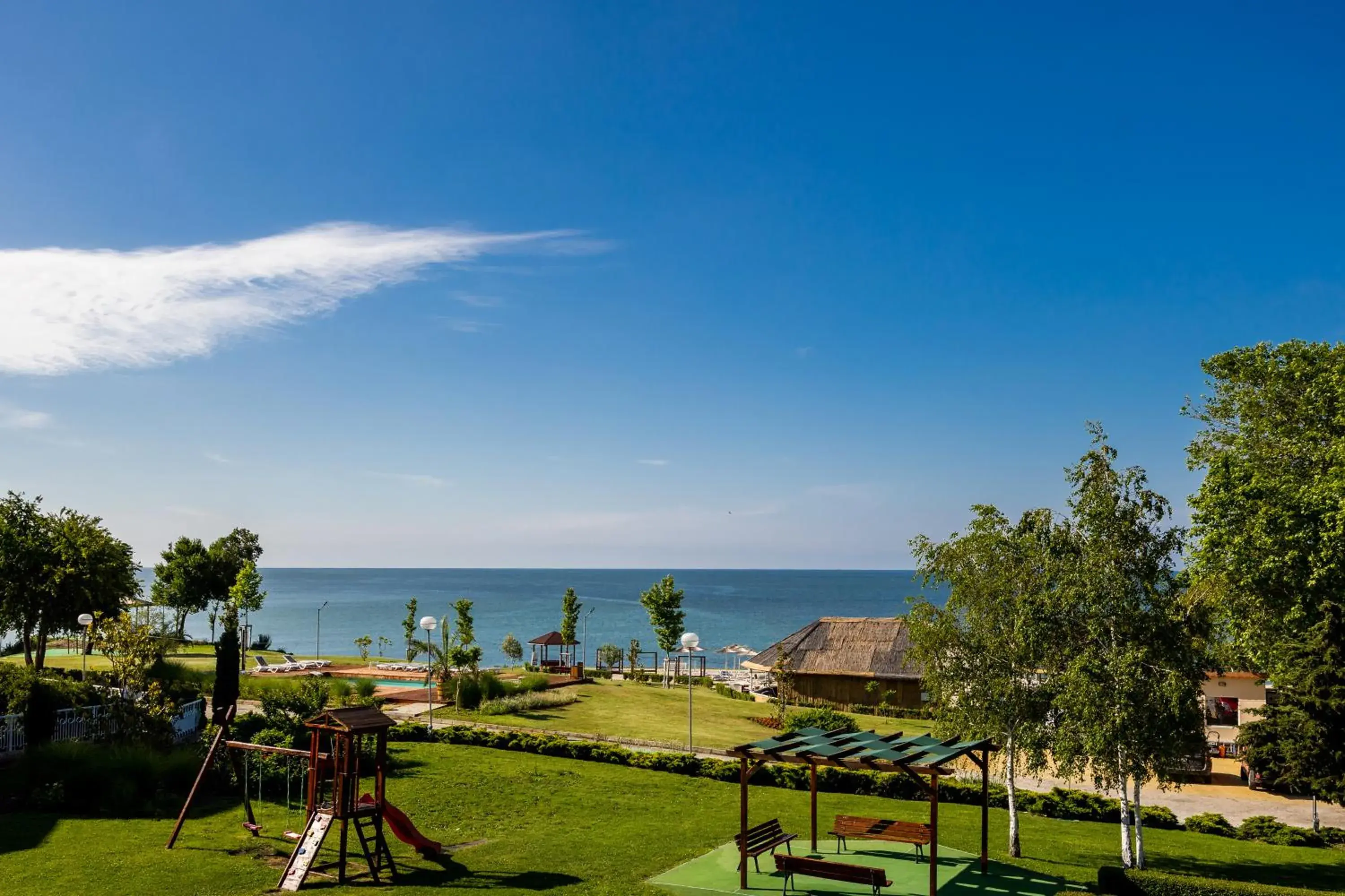 Double Room with Balcony and Side Sea View (2 Adults + 1 Child ) - Building 2 - Free Beach Access in Royal Bay Resort & Aqua Park - All Inclusive and Free beach accsess Double Room with Balcony and Side Sea View (2 Adults + 1 Child ) - Building 2 - Free Beach Access in Royal Bay Resort & Aqua Park - All Inclusive and Free beach accsess