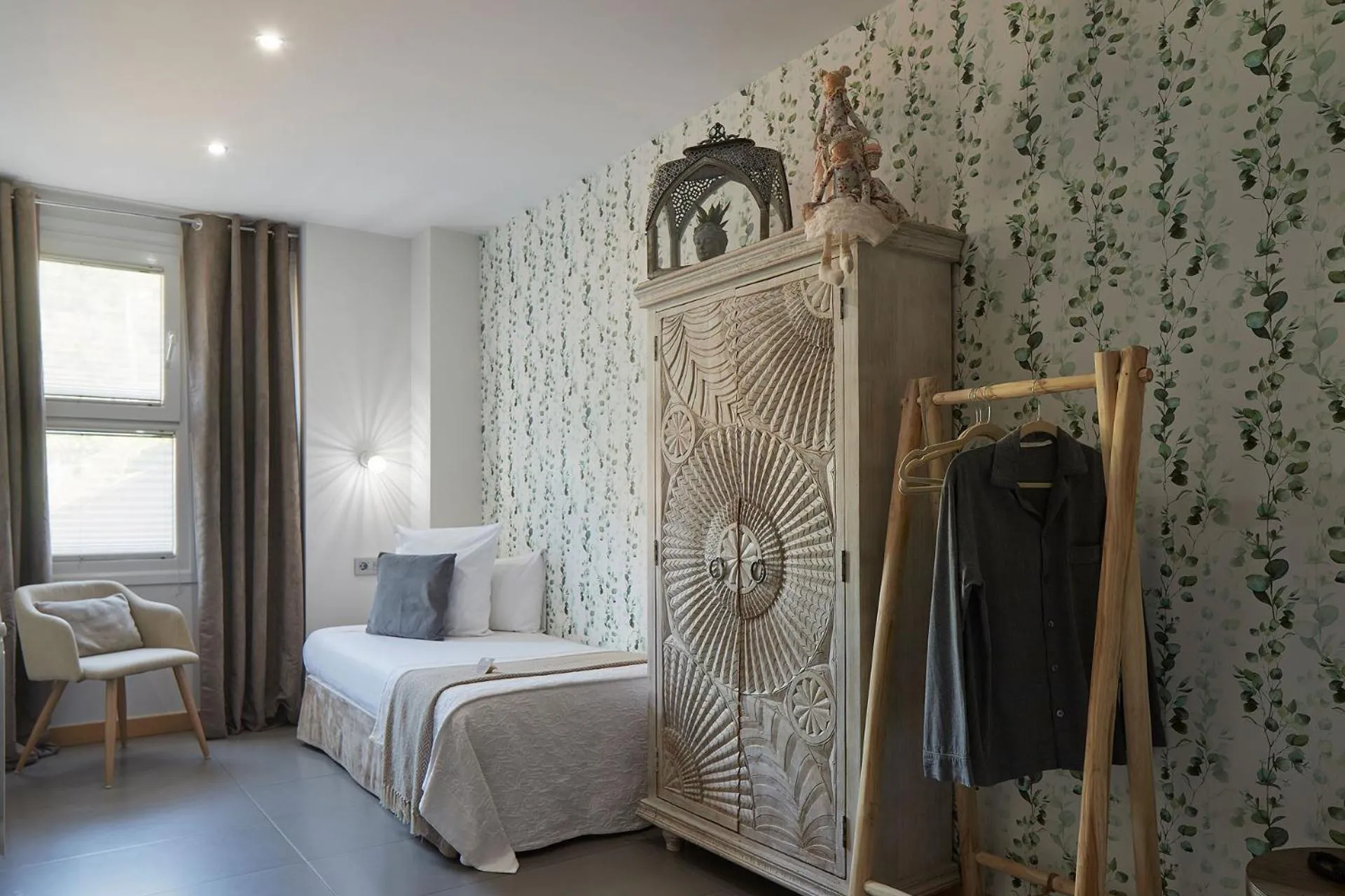 Bedroom in Hotel Boutique Txanka Erreka PARKING INCLUIDO