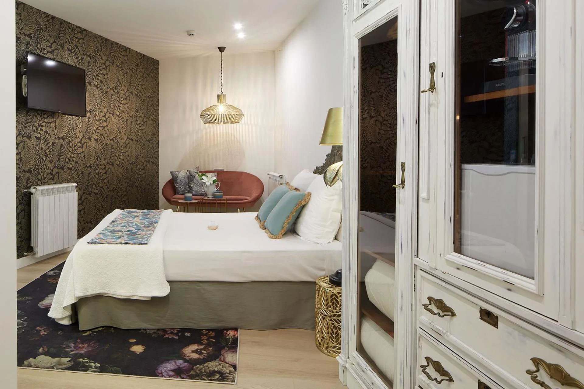 Bed in Hotel Boutique Txanka Erreka PARKING INCLUIDO