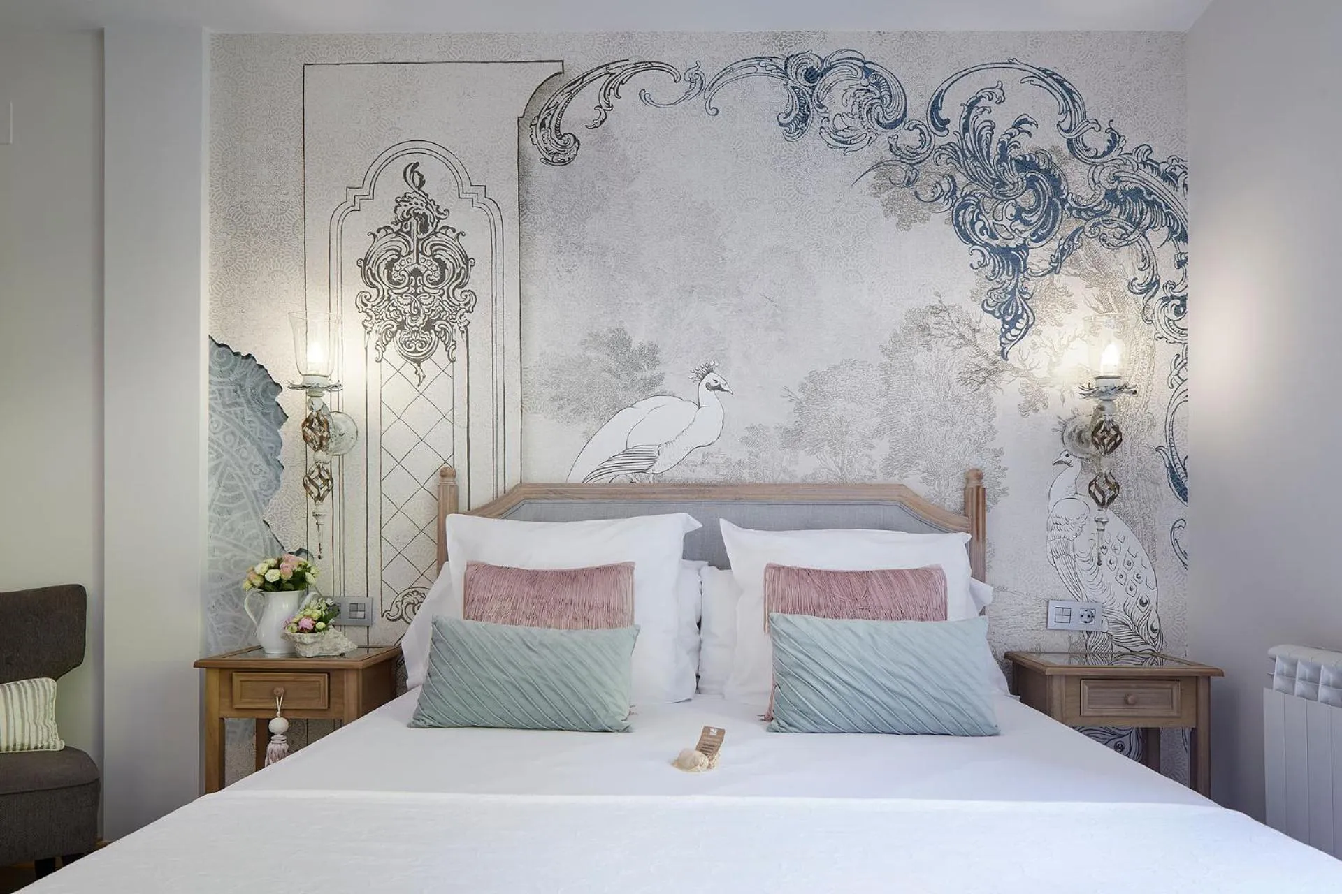 Bed in Hotel Boutique Txanka Erreka PARKING INCLUIDO