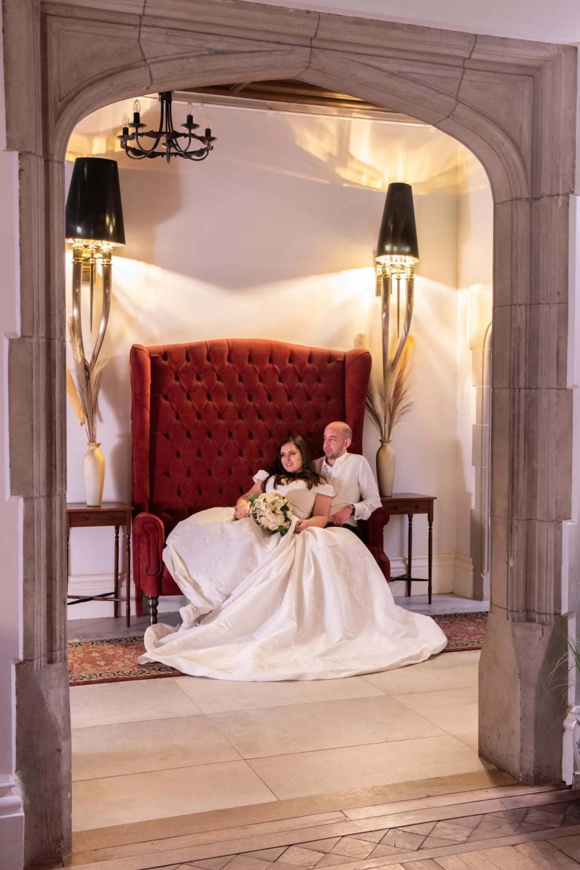 wedding, Bed in Weston Manor Hotel