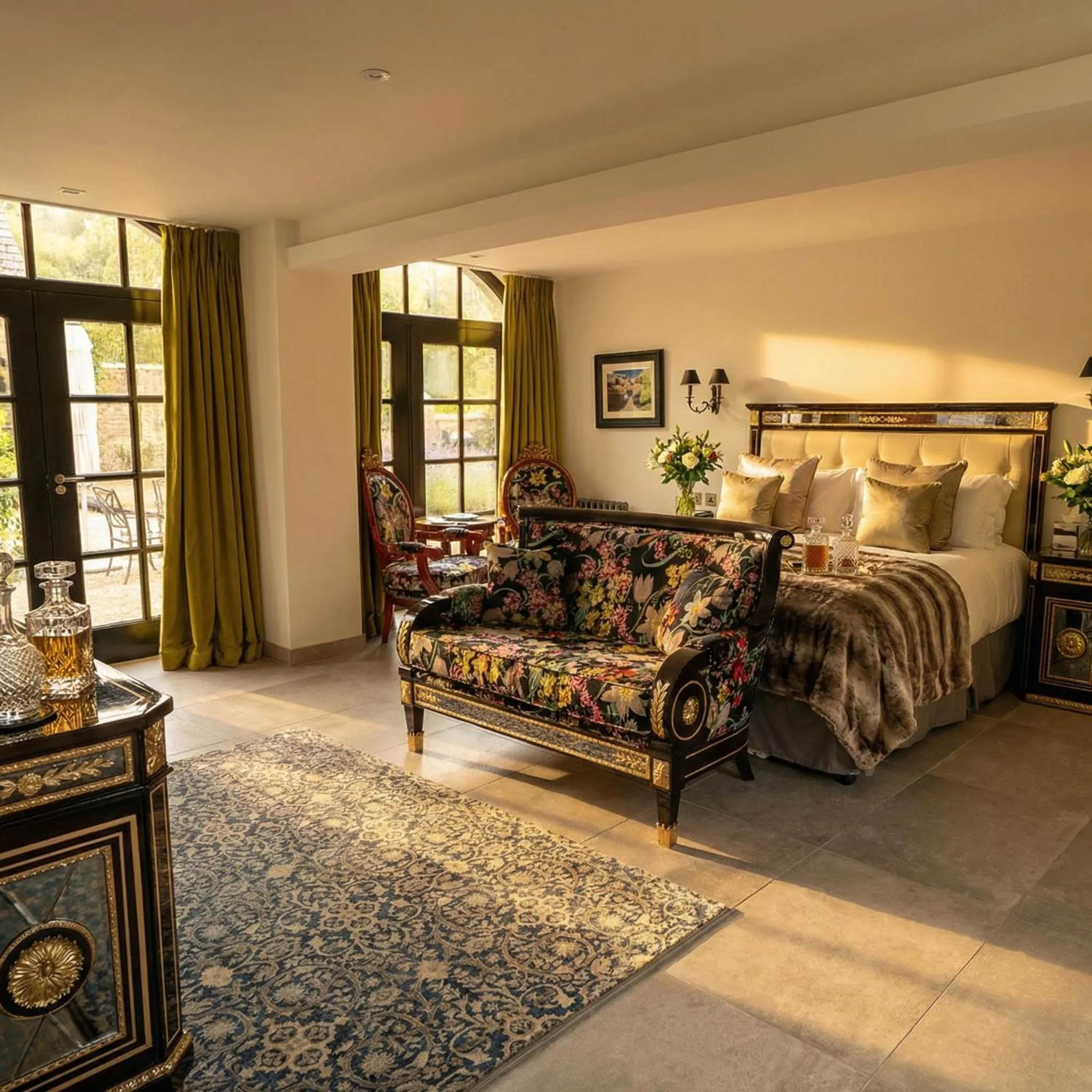 Bed in Weston Manor Hotel