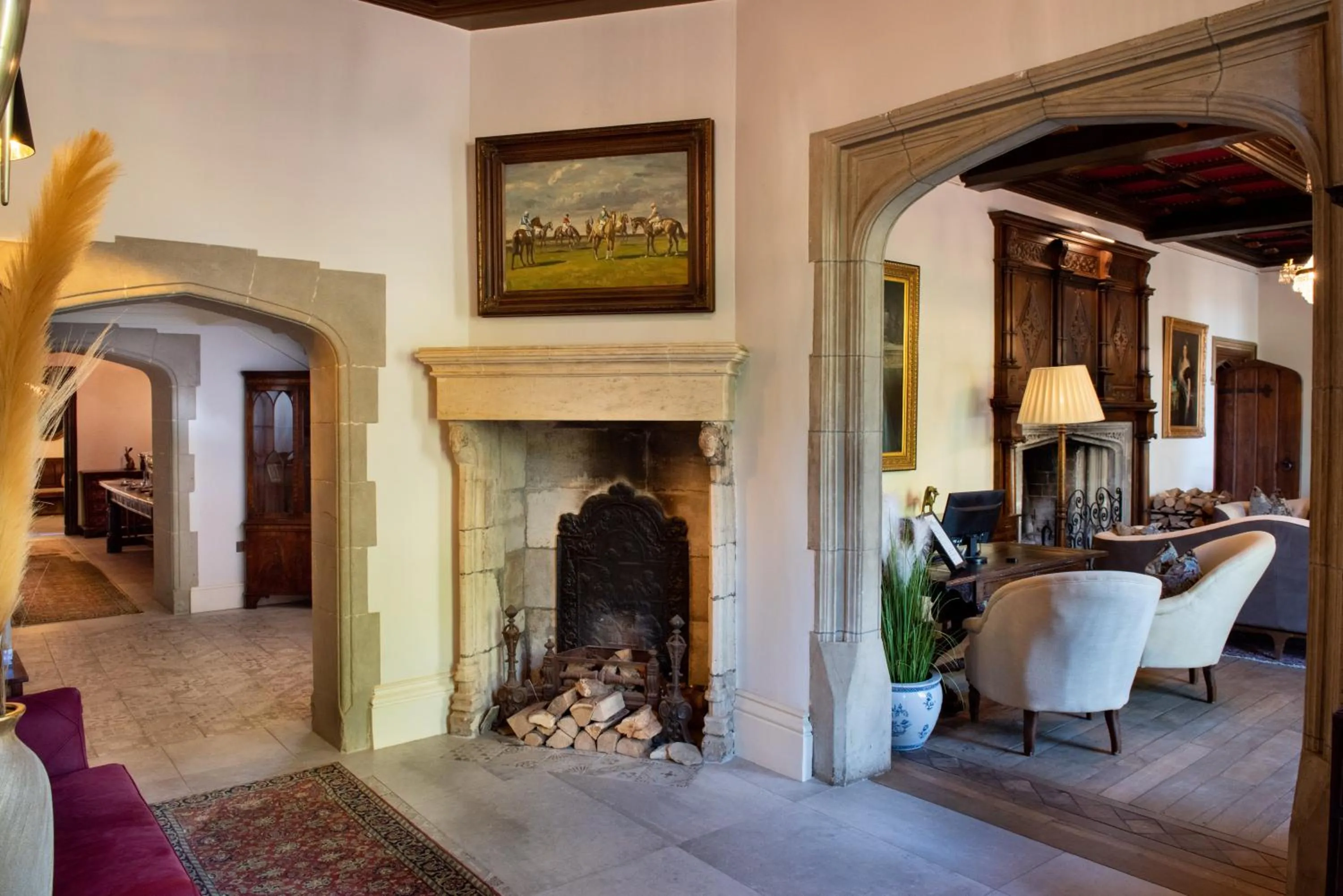 Lobby or reception in Weston Manor Hotel