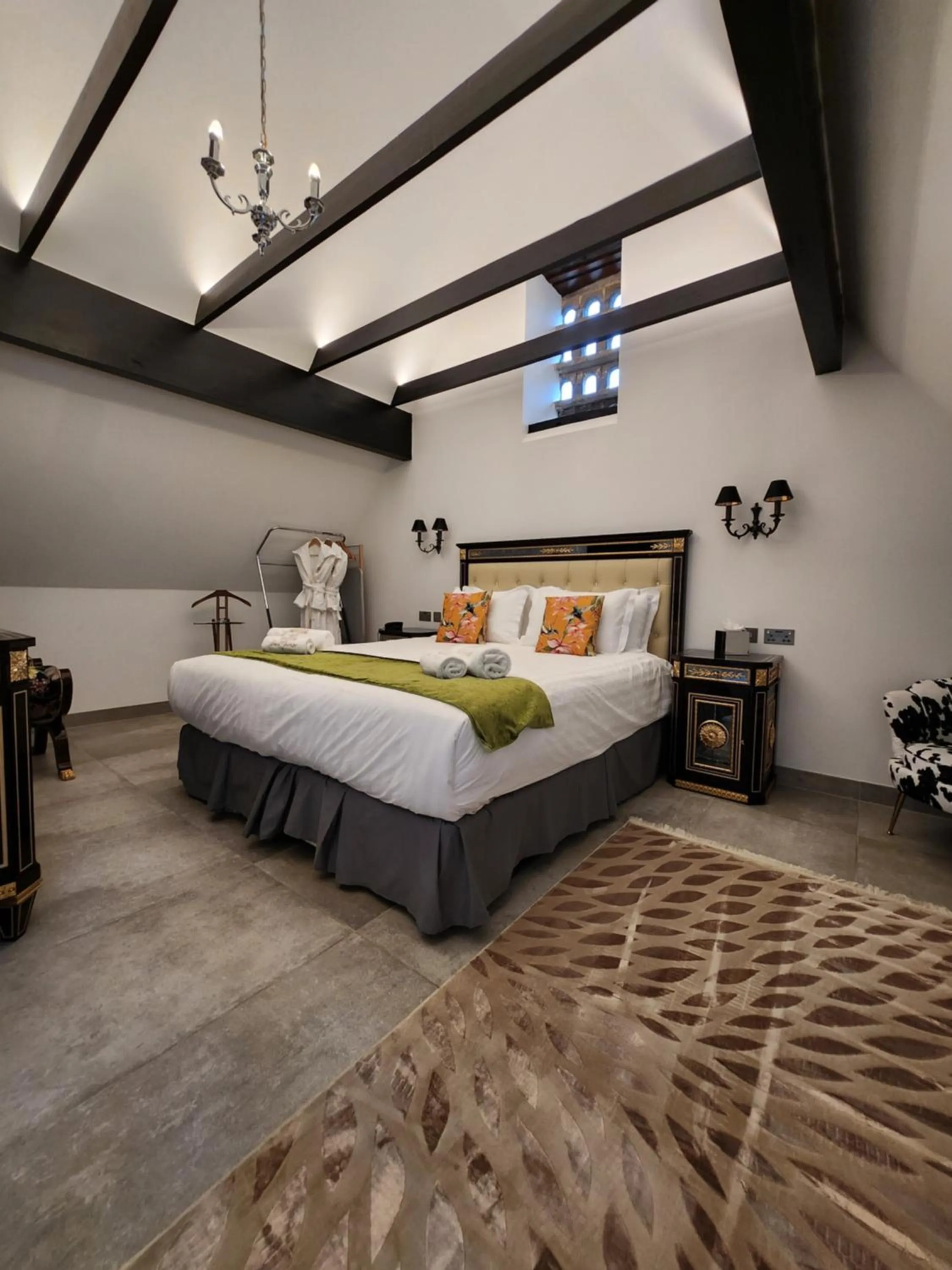 Bed in Weston Manor Hotel