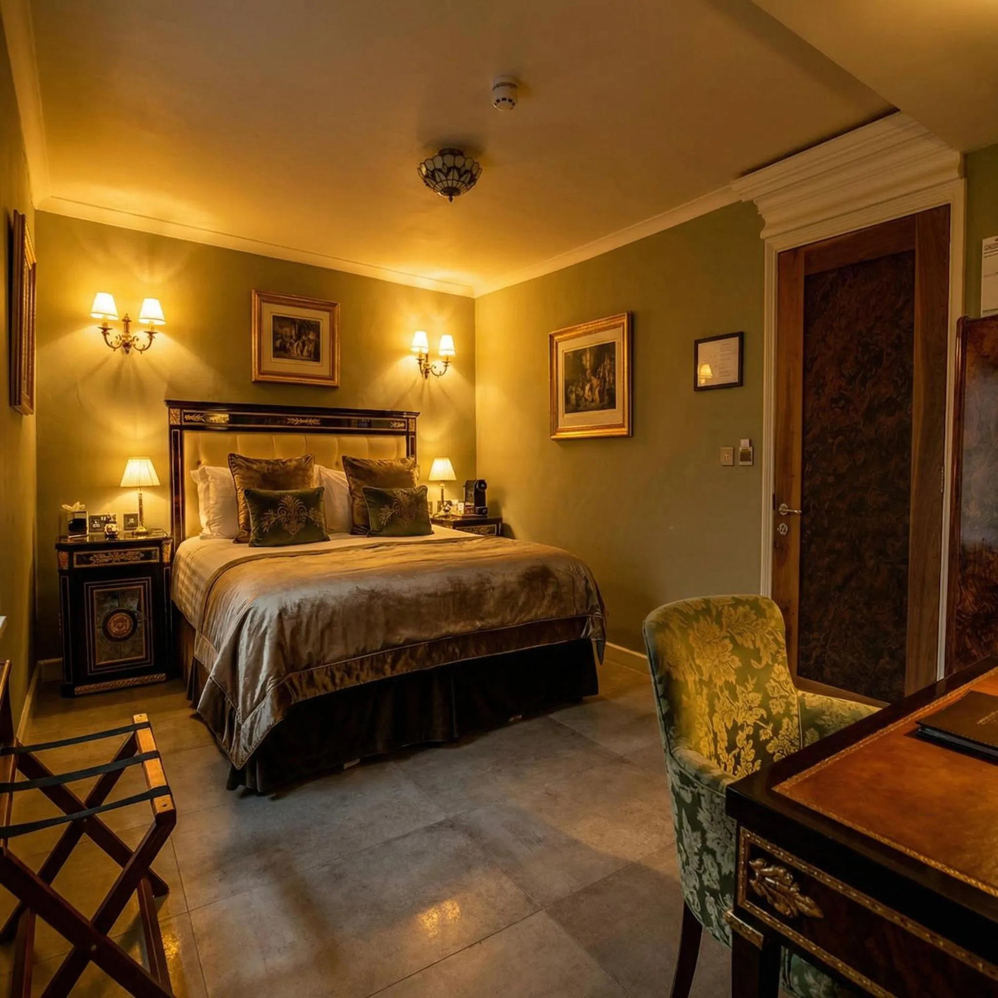 Bed in Weston Manor Hotel