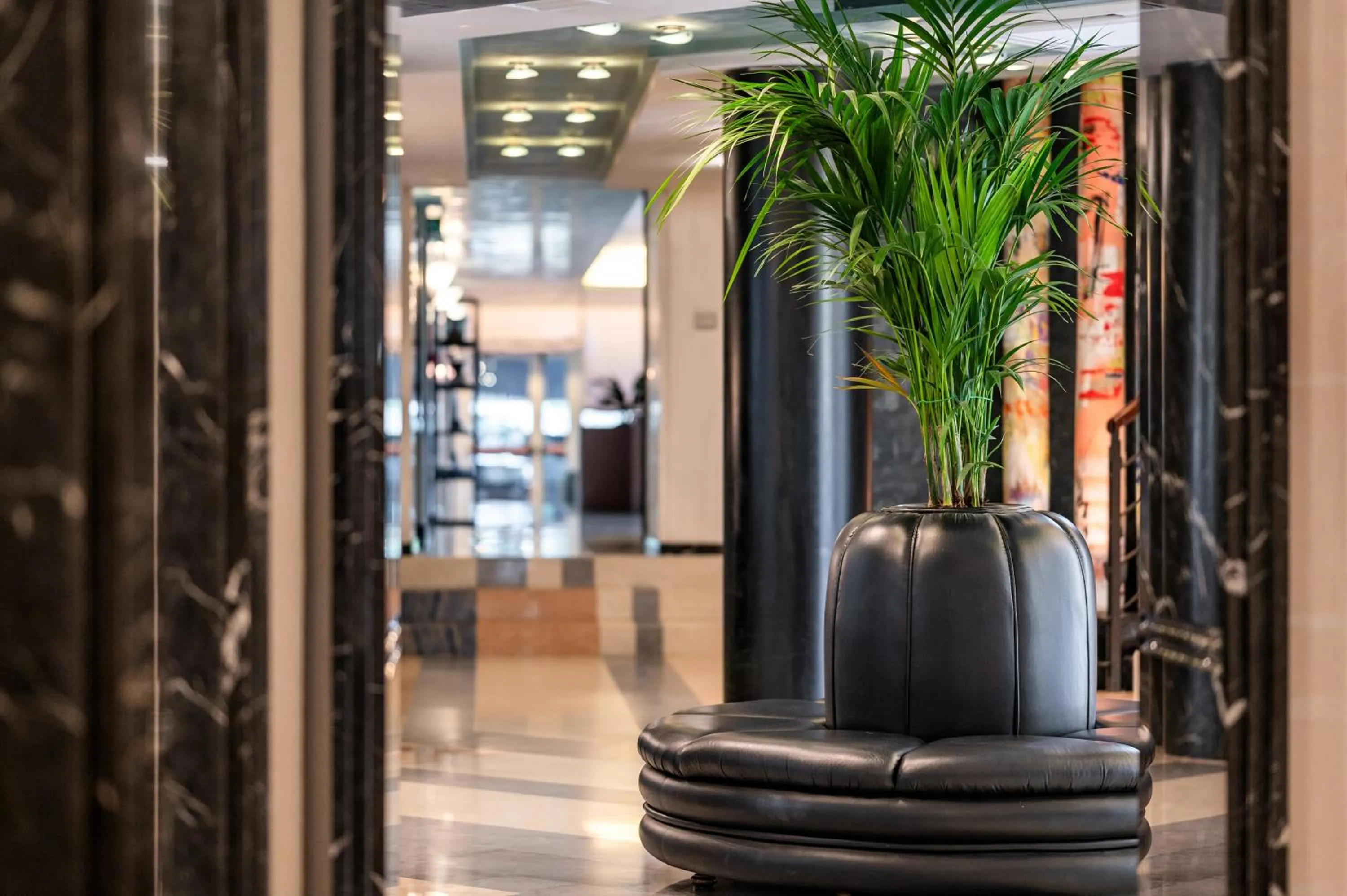 Lobby or reception in Hotel Europa