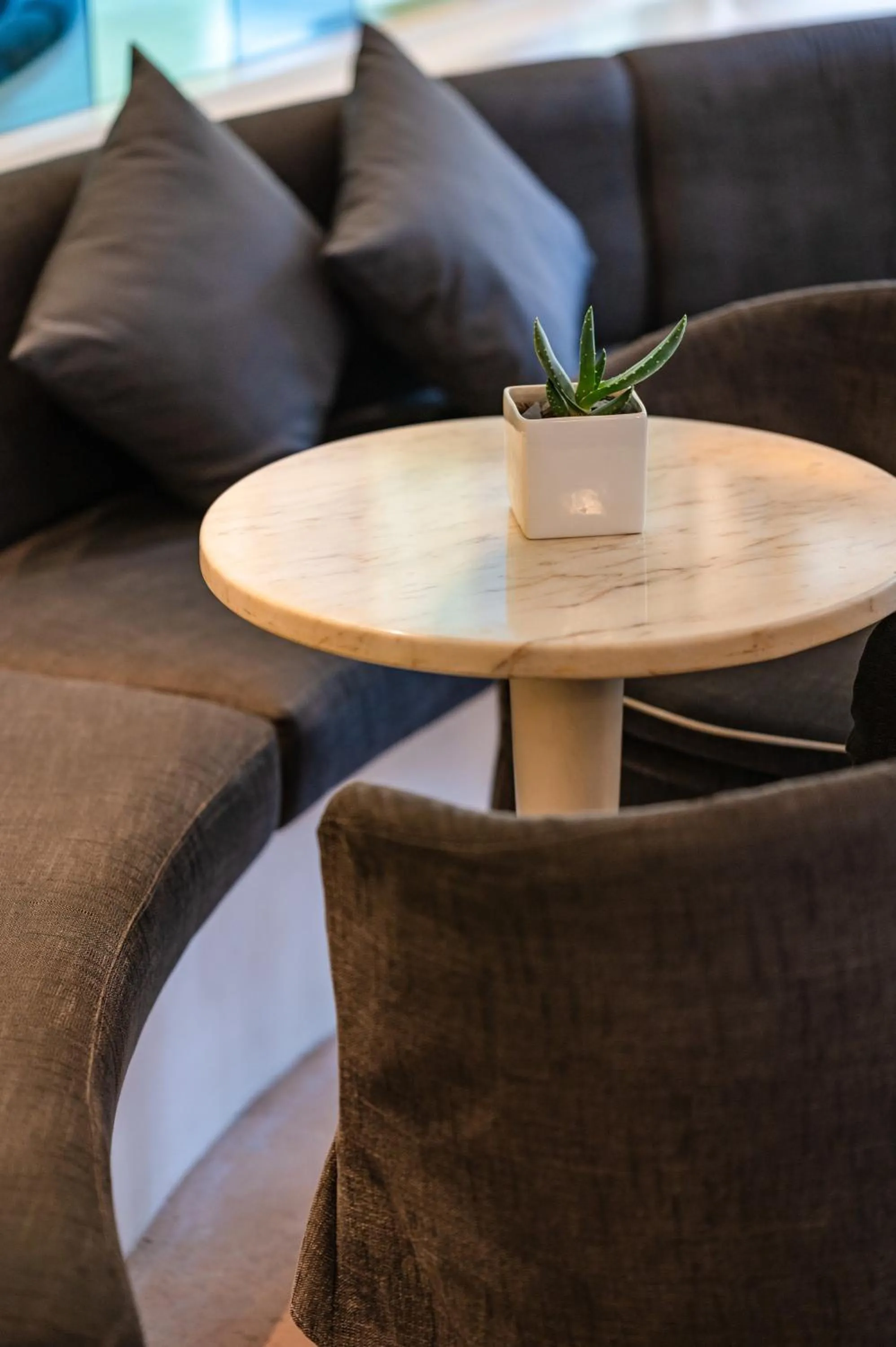 Communal lounge/ TV room in Hotel Europa