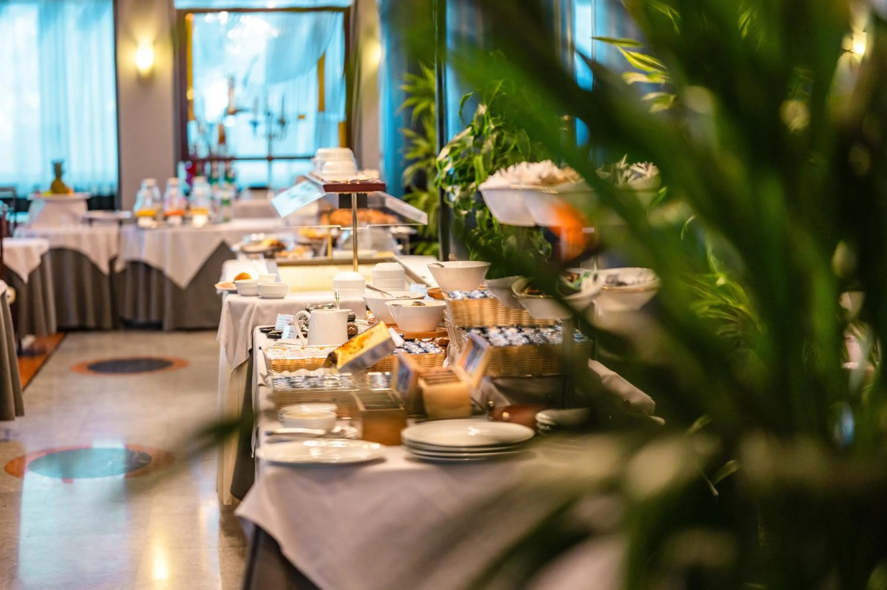 Buffet breakfast in Hotel Europa