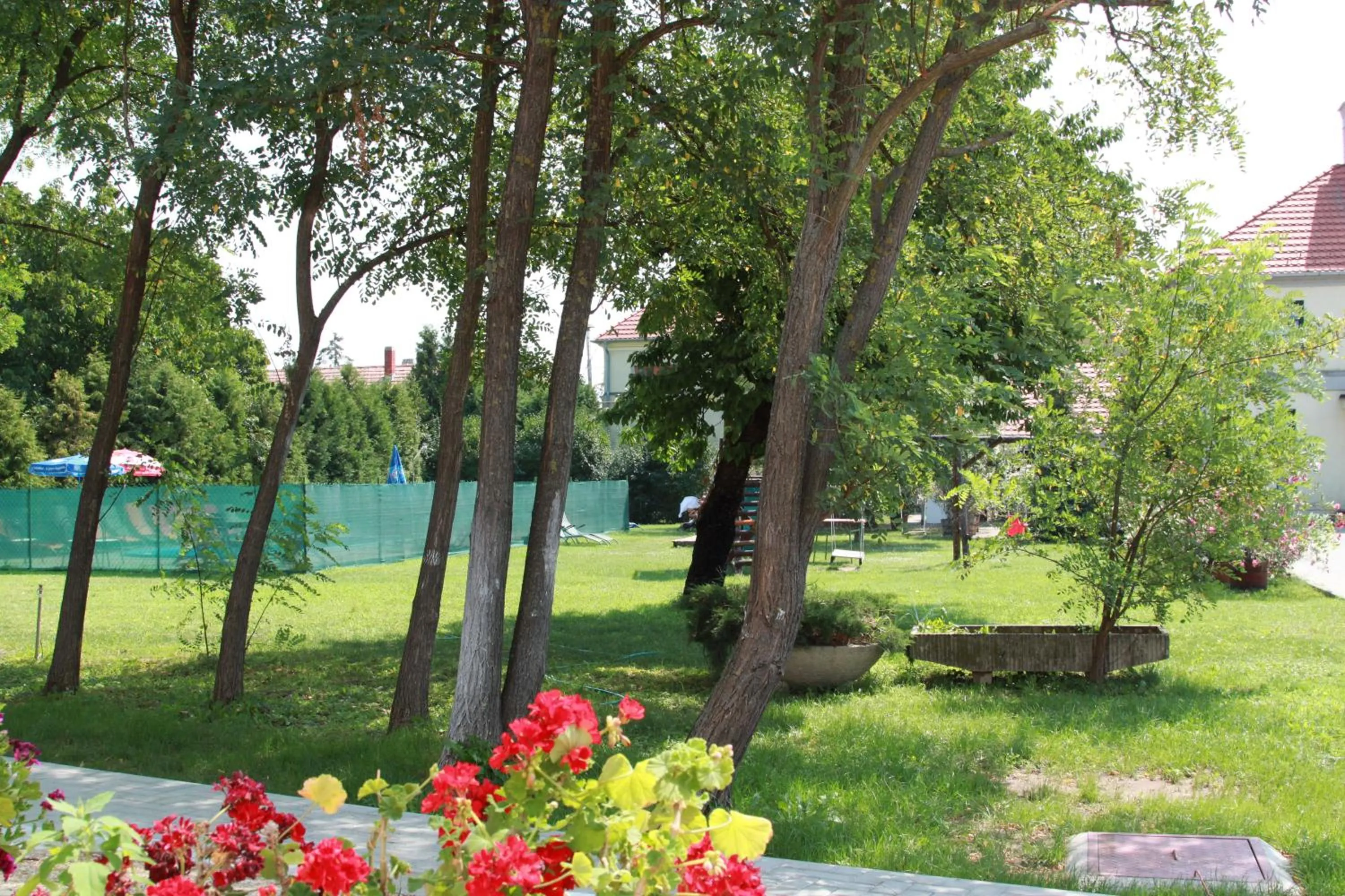 Garden in Rábensteiner Panzió
