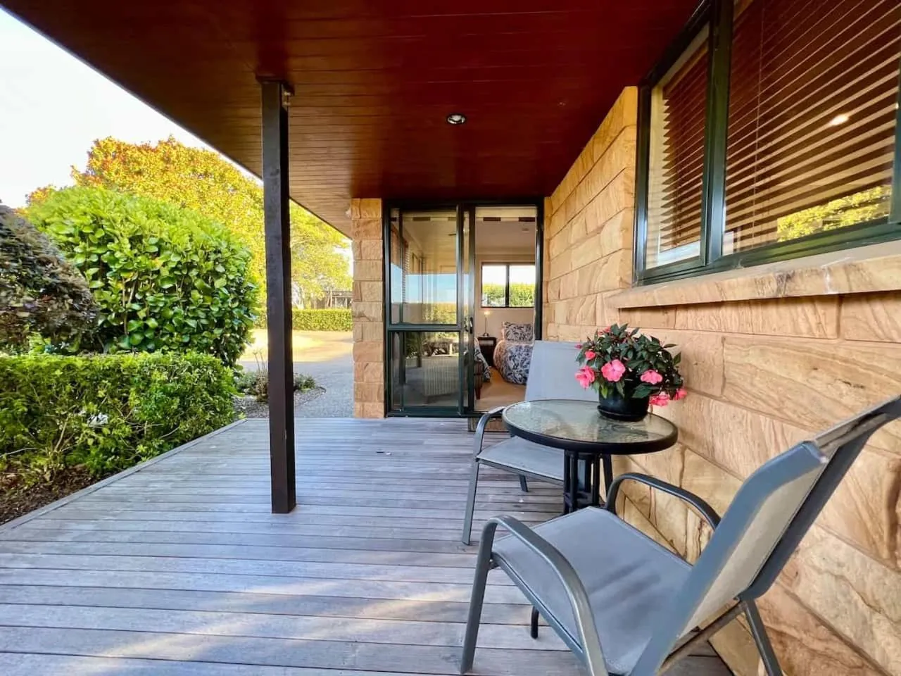 Patio in Heaven's Rest B&B