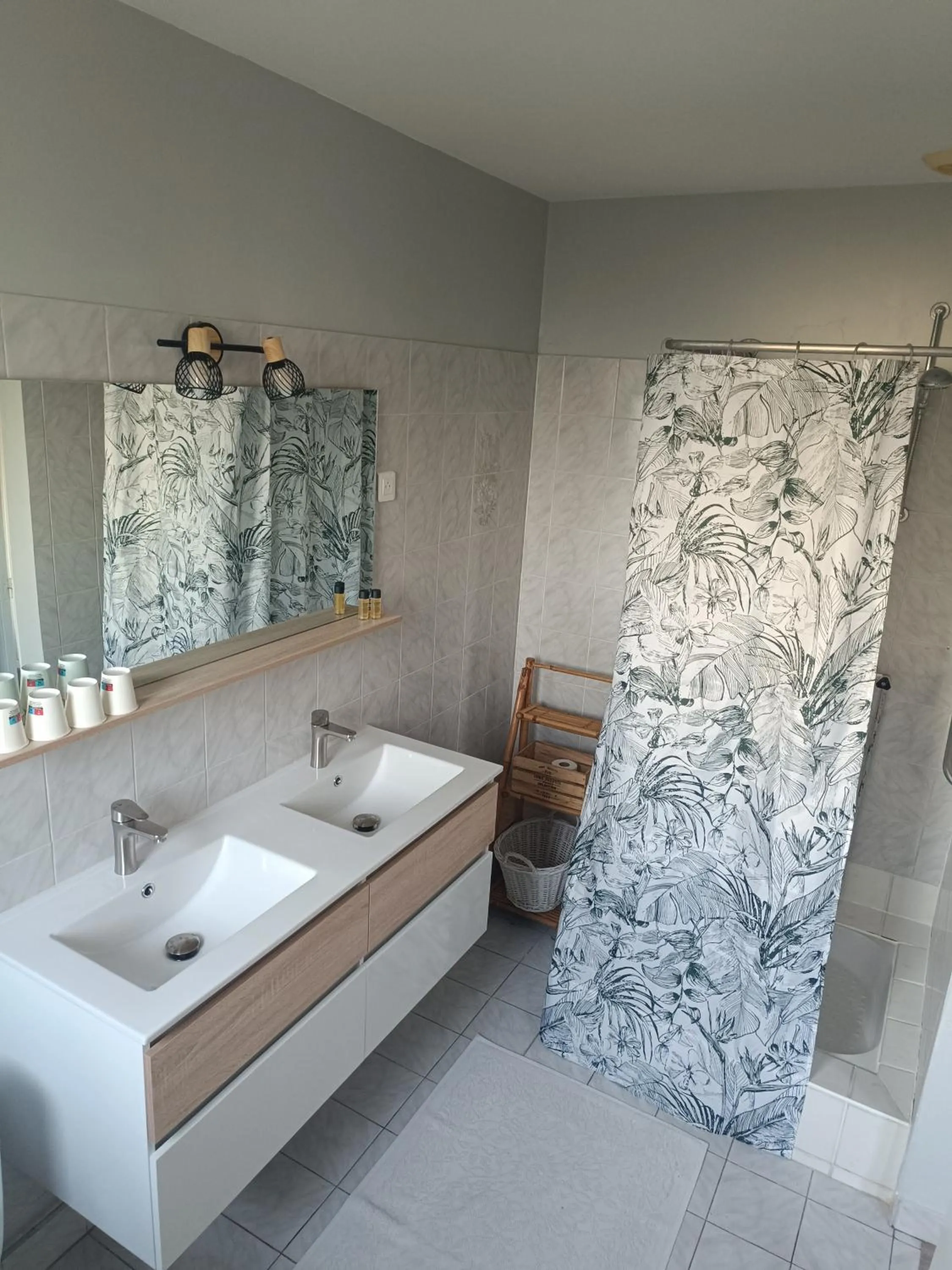 Bathroom in Chambres d'hotes du Port Gautier