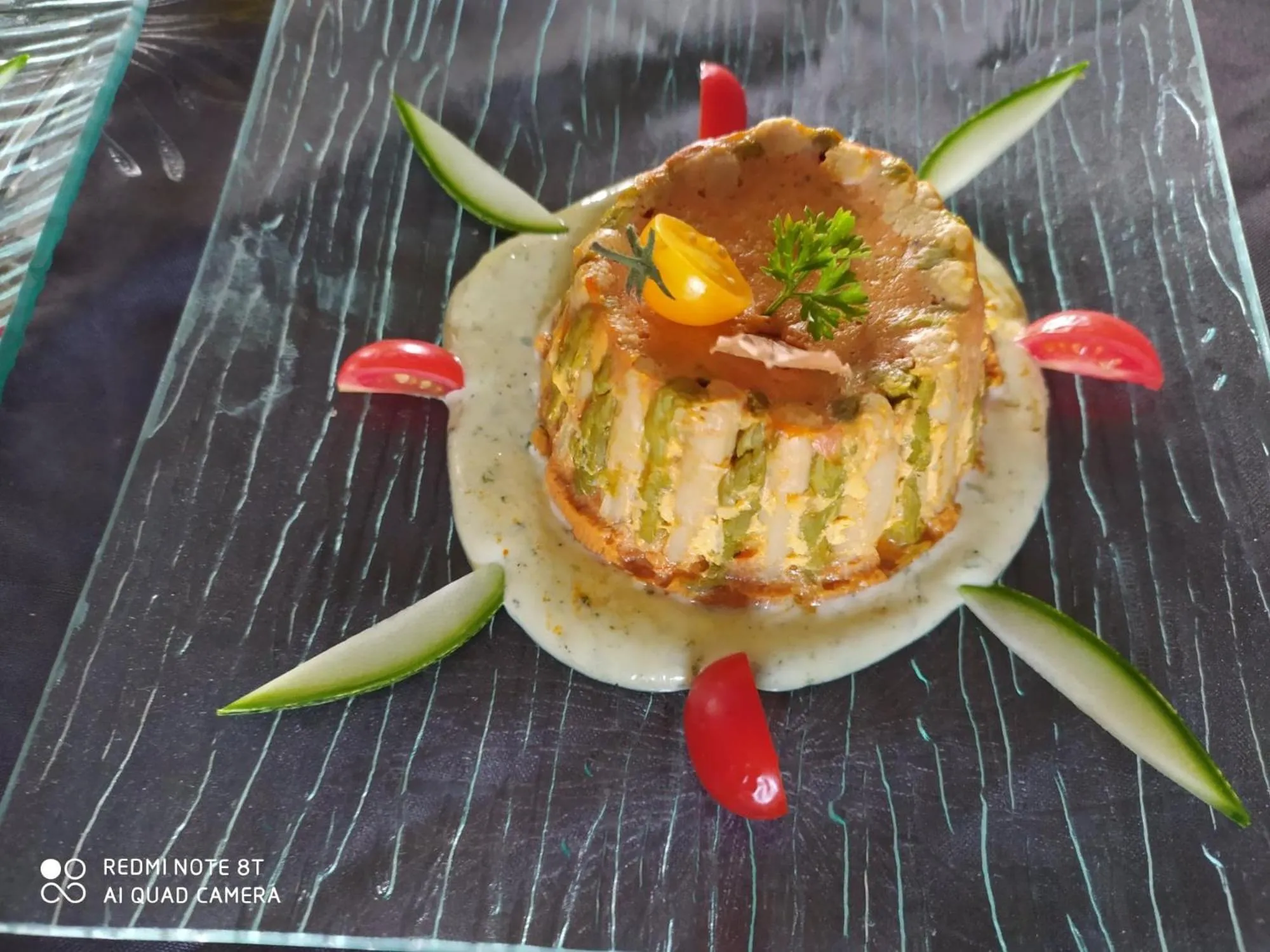 Dinner in Chambres d'hotes du Port Gautier