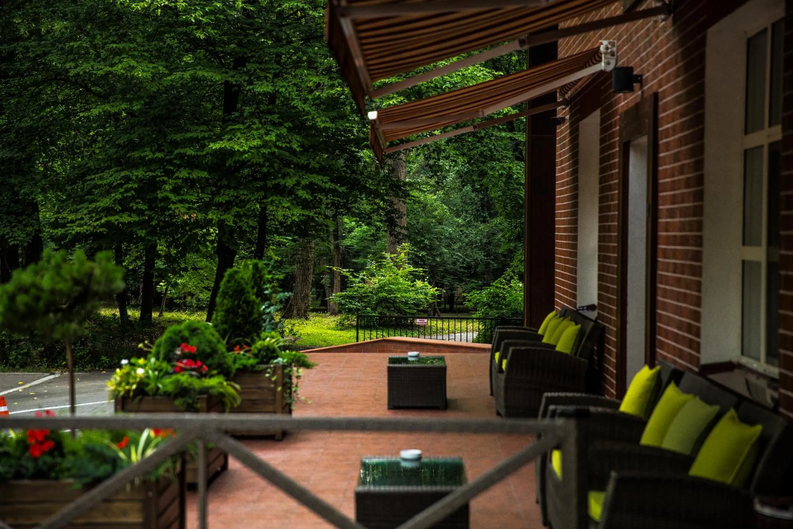 Area and facilities in Park-Hotel Golosievo