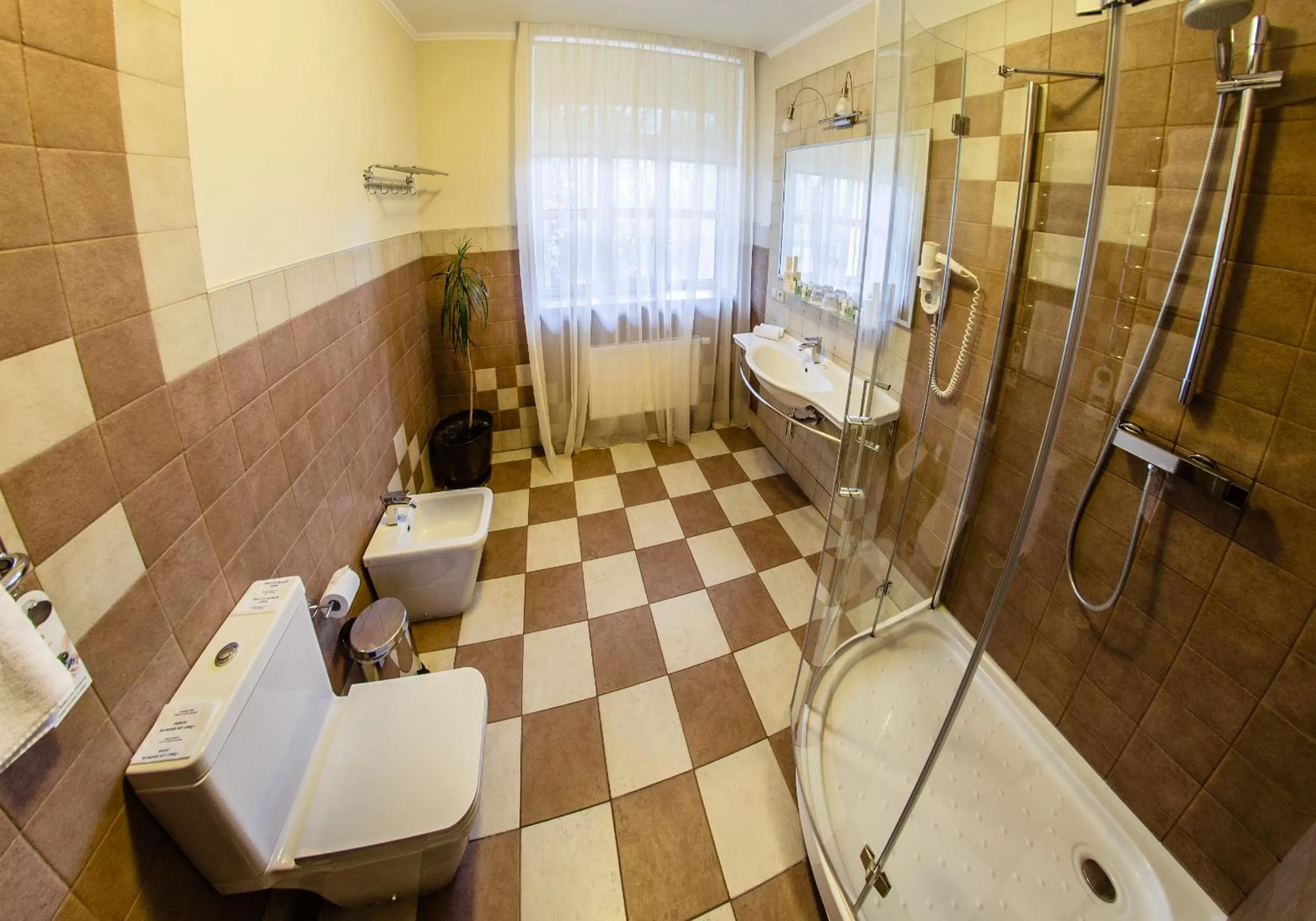 Bathroom in Park-Hotel Golosievo
