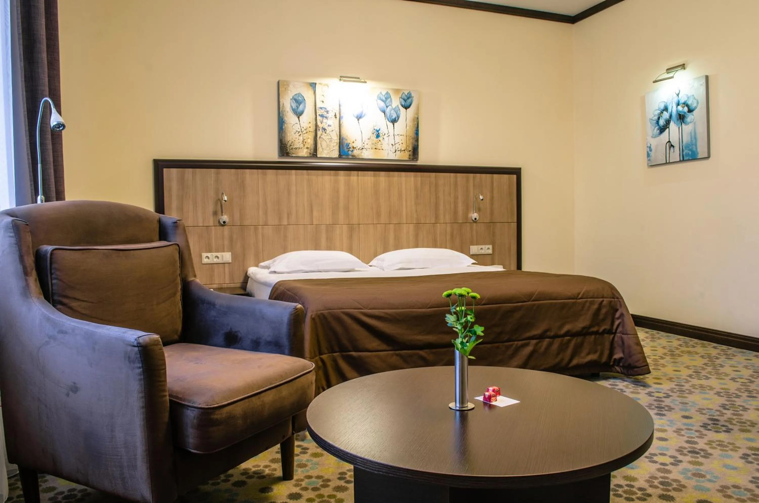 Photo of the whole room, Bed in Park-Hotel Golosievo