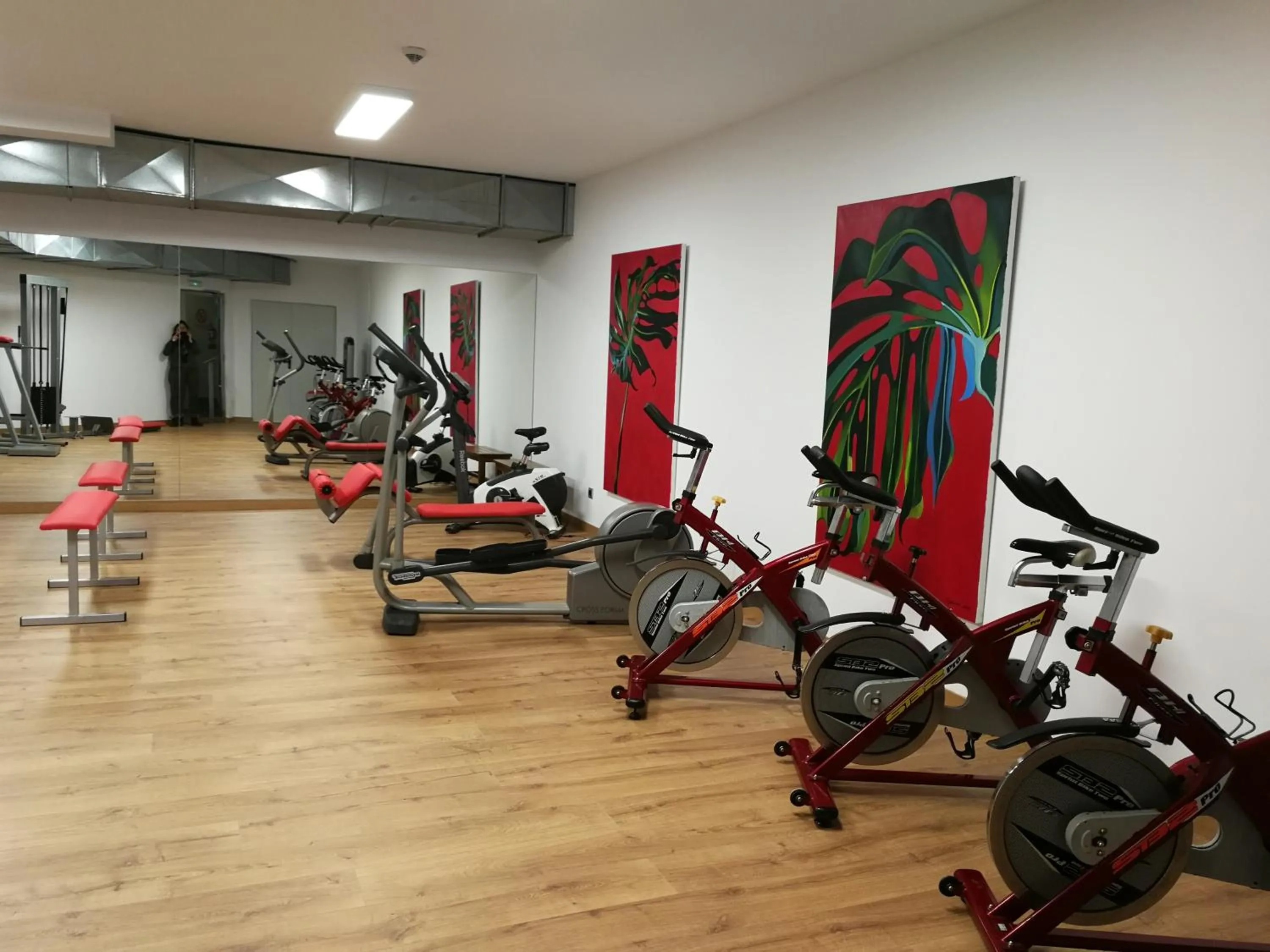 Fitness centre/facilities in Hotel Marítimo Ris con garaje