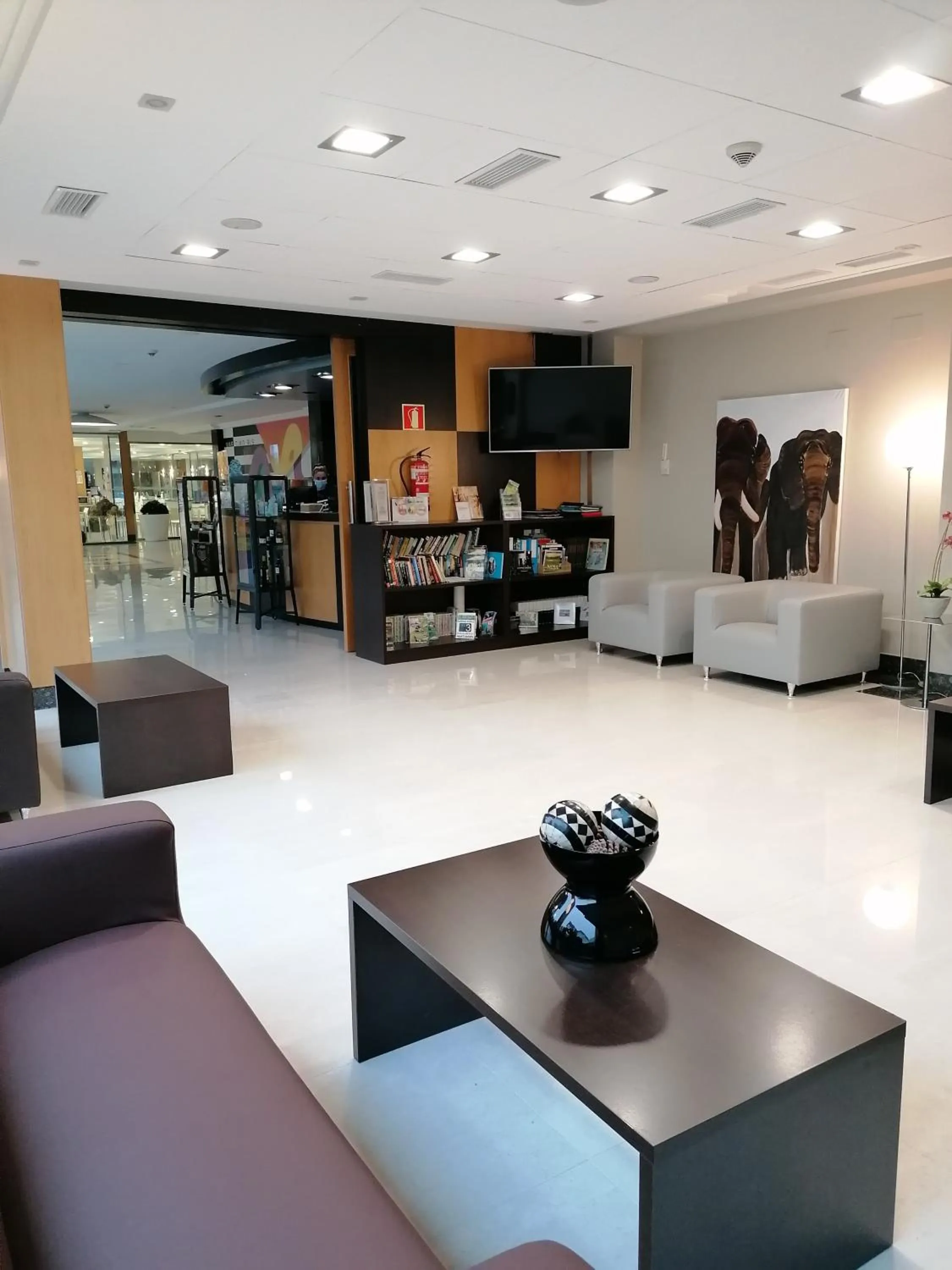 Communal lounge/ TV room in Hotel Marítimo Ris con garaje