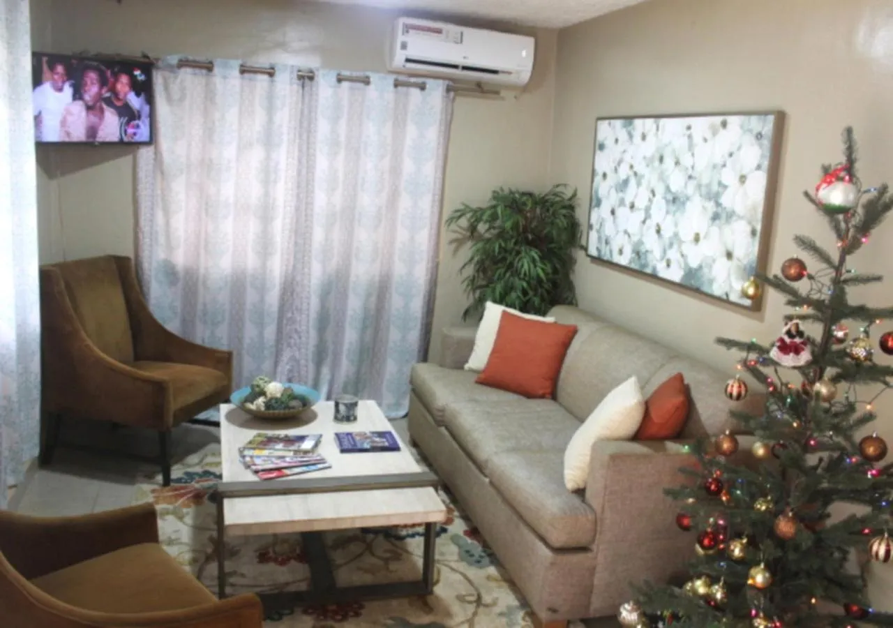 Seating area in The Stafford Lodge