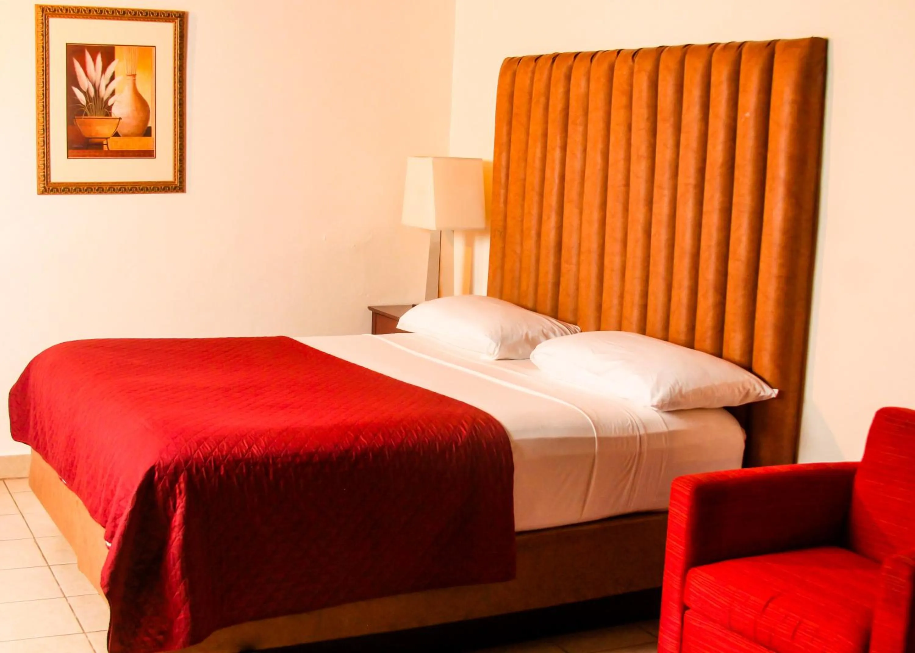 Bed in The Stafford Lodge