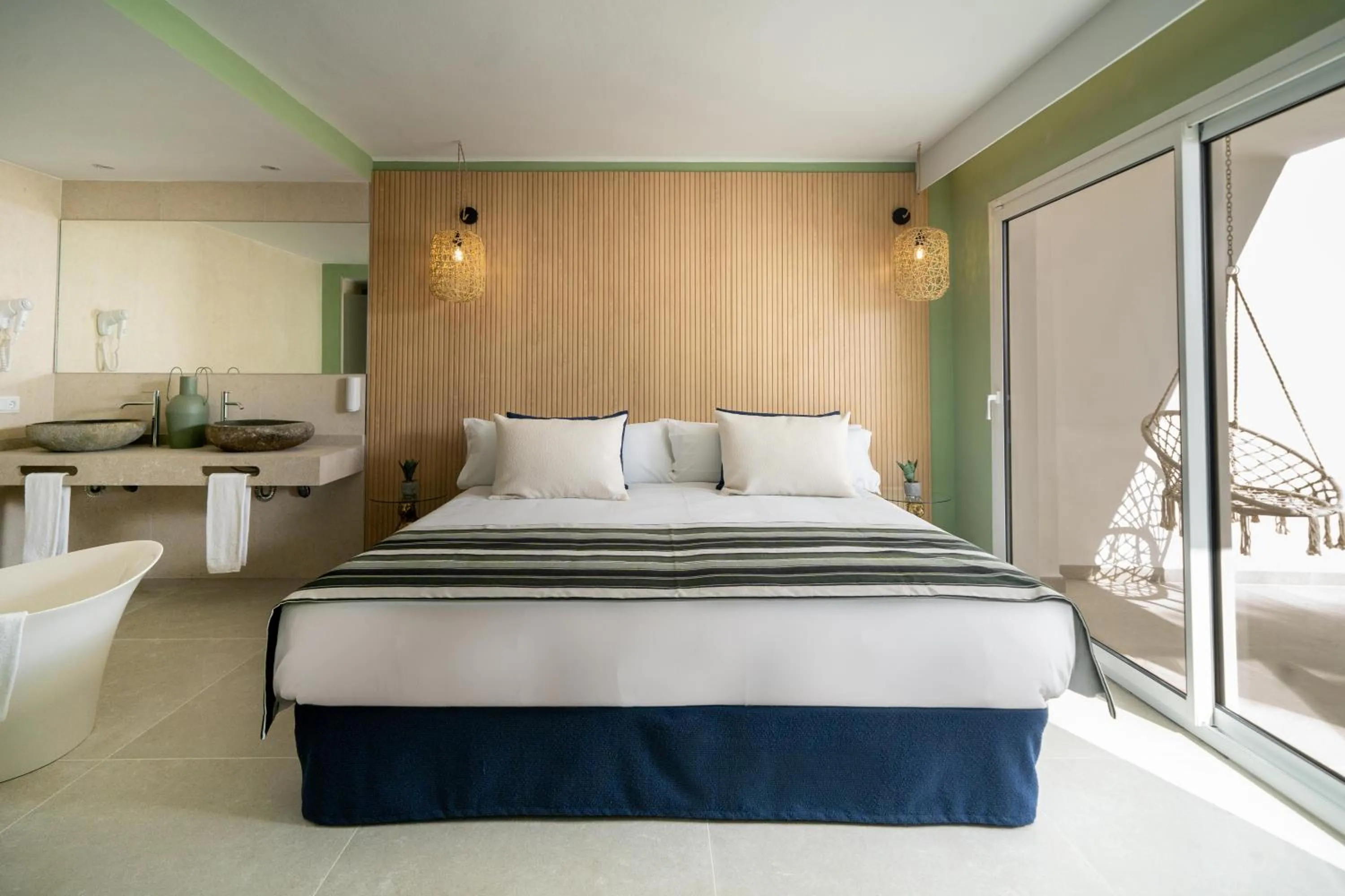 Photo of the whole room, Bed in MarSenses Natura Olea Hotel - Adults Only