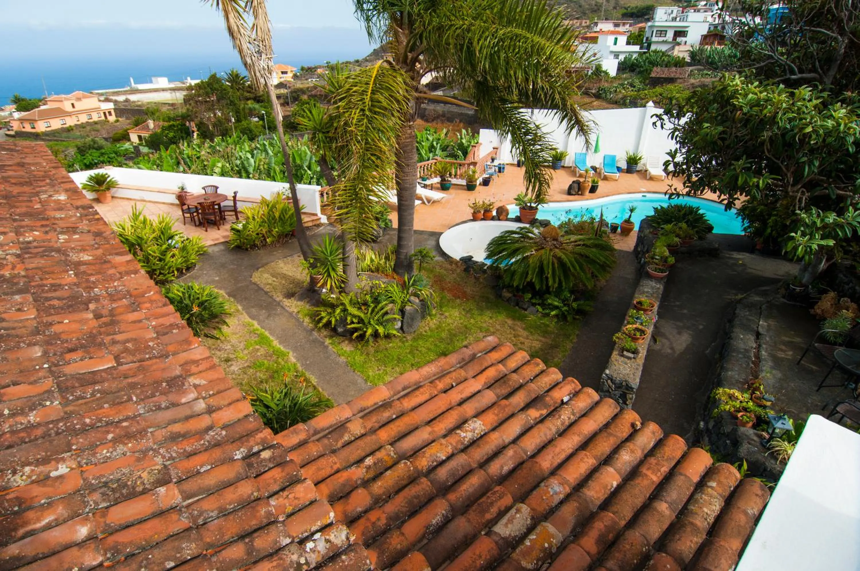 Bird's eye view in Finca Arminda