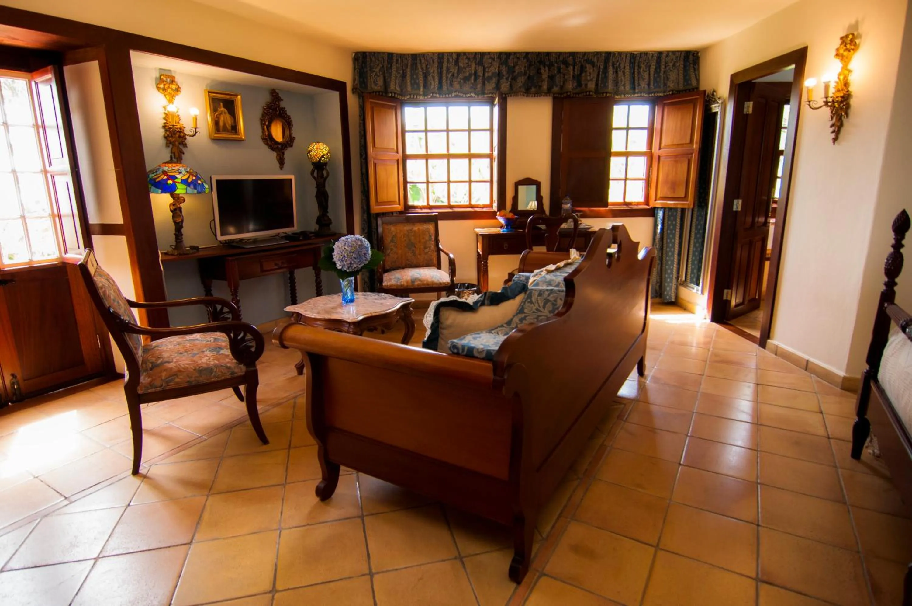 Seating area in Finca Arminda