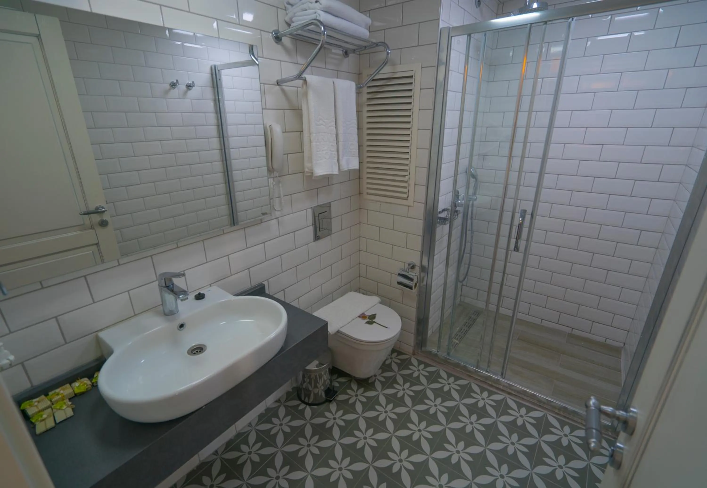 Shower in Marmaris Beach Hotel